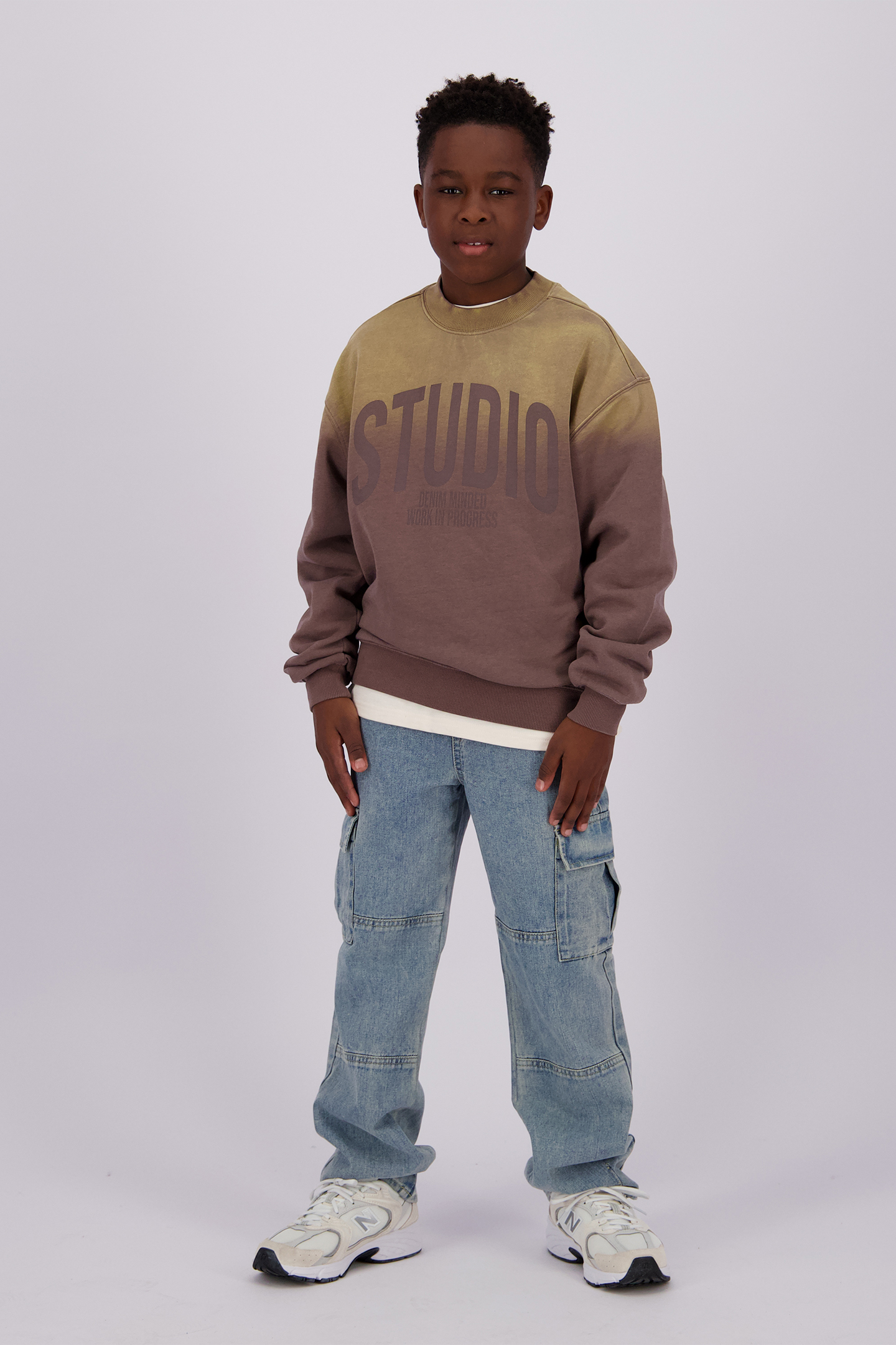 BOYS NEBRAS SWEATER MUTED PURPLE 1