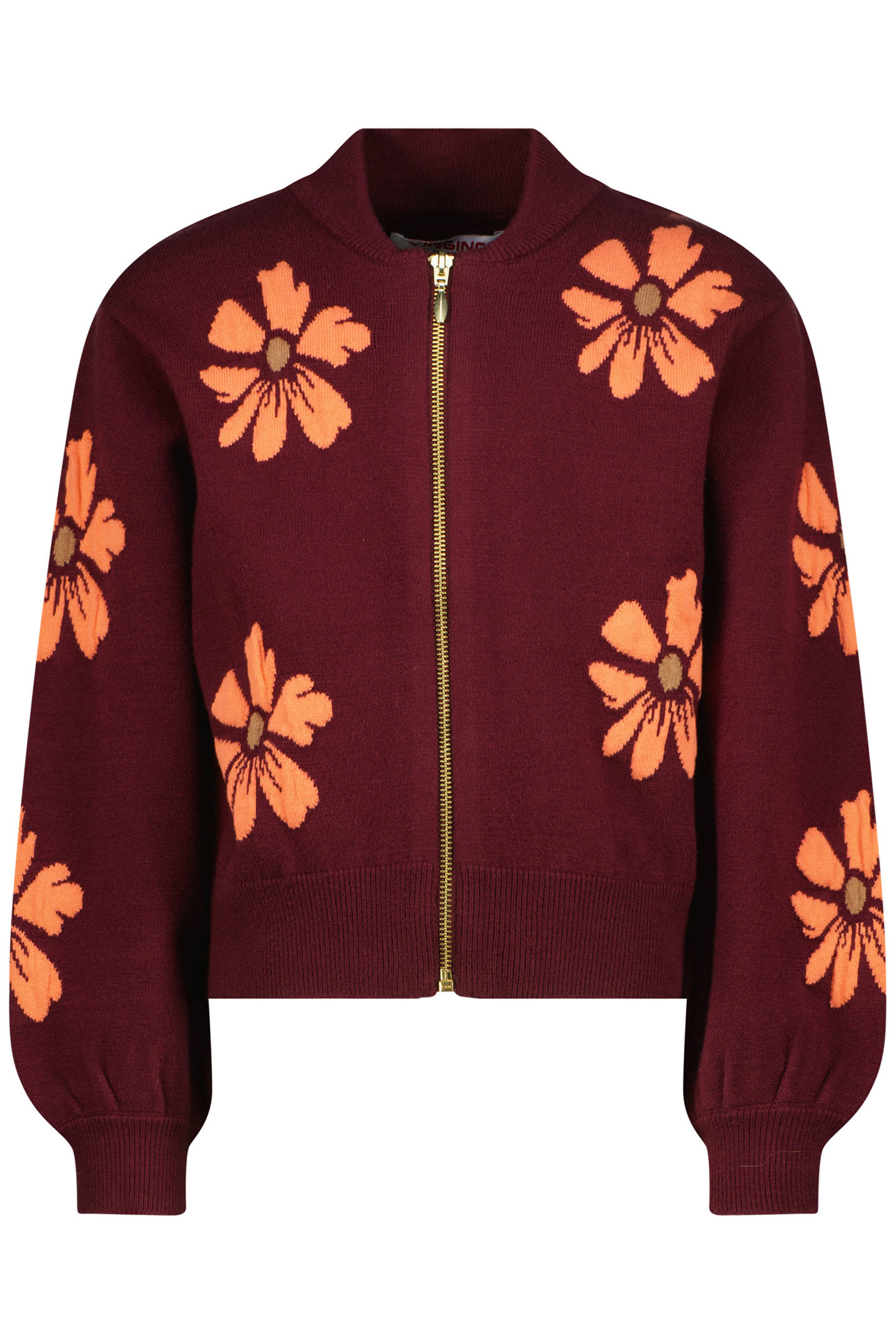 GIRLS MANIEK VEST RED WINE 3