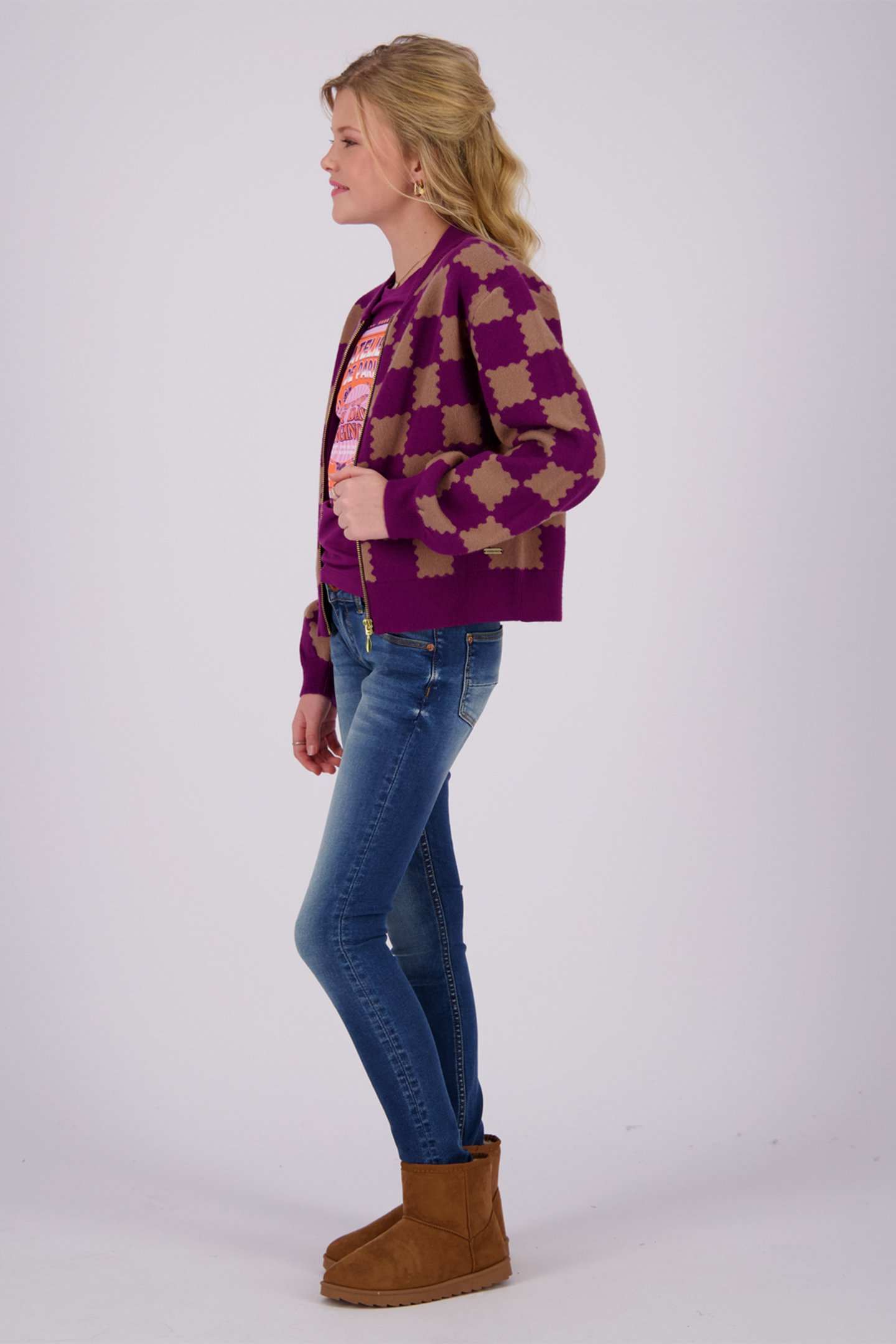 GIRLS MANIEK VEST MAGIC PURPLE 5