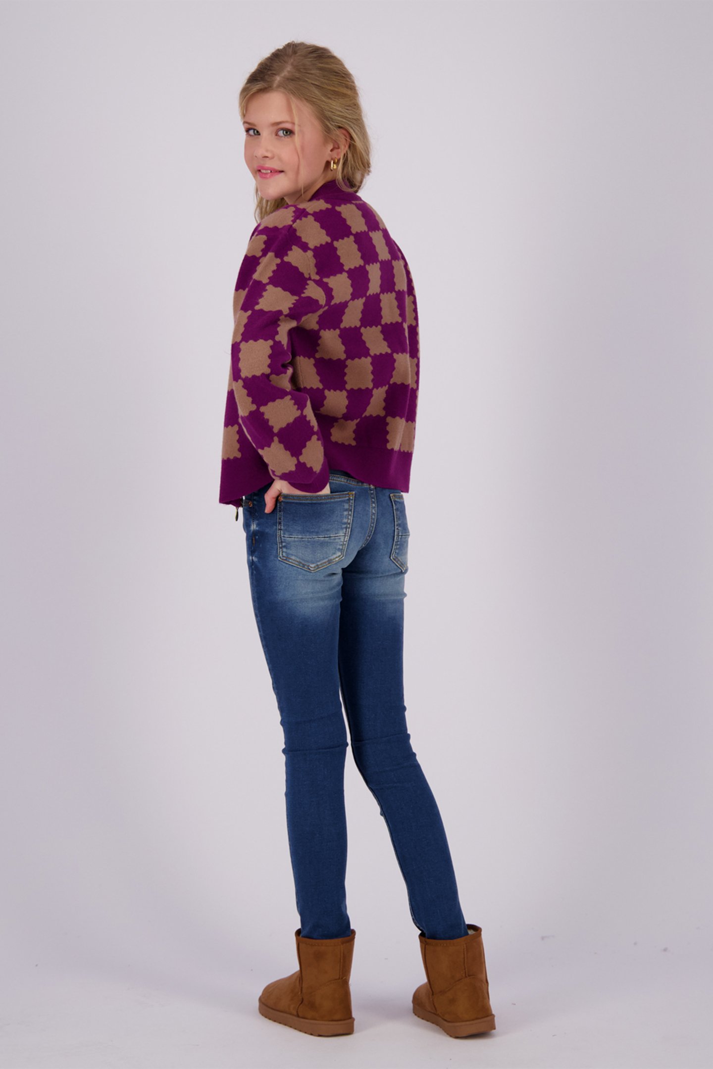 GIRLS MANIEK VEST MAGIC PURPLE 2