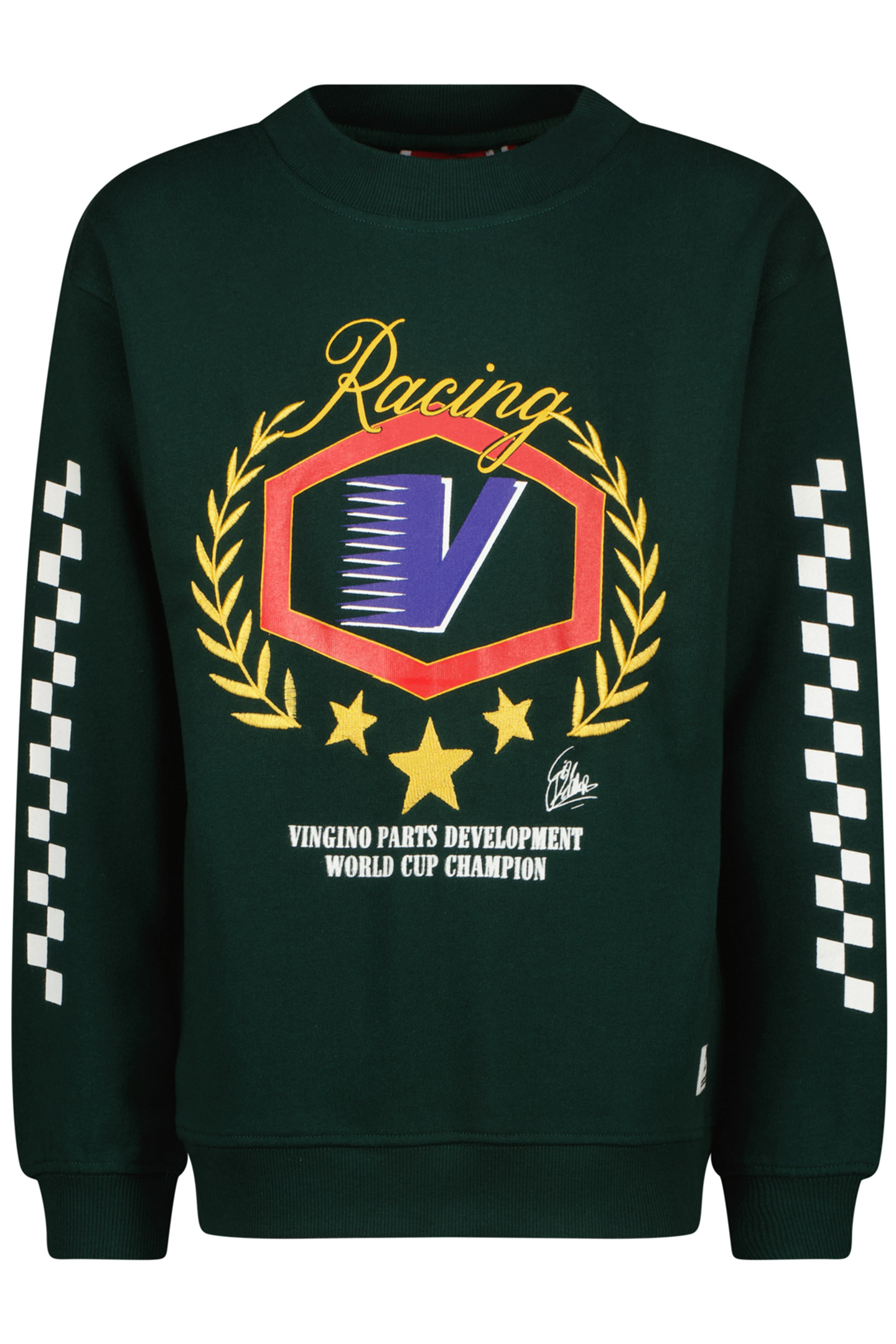 BOYS NARIN SWEATER RACING GREEN 3