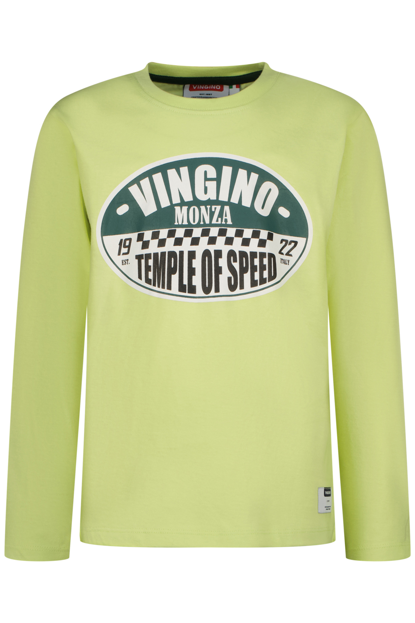 BOYS JACING T-SHIRT KEY LIME 1