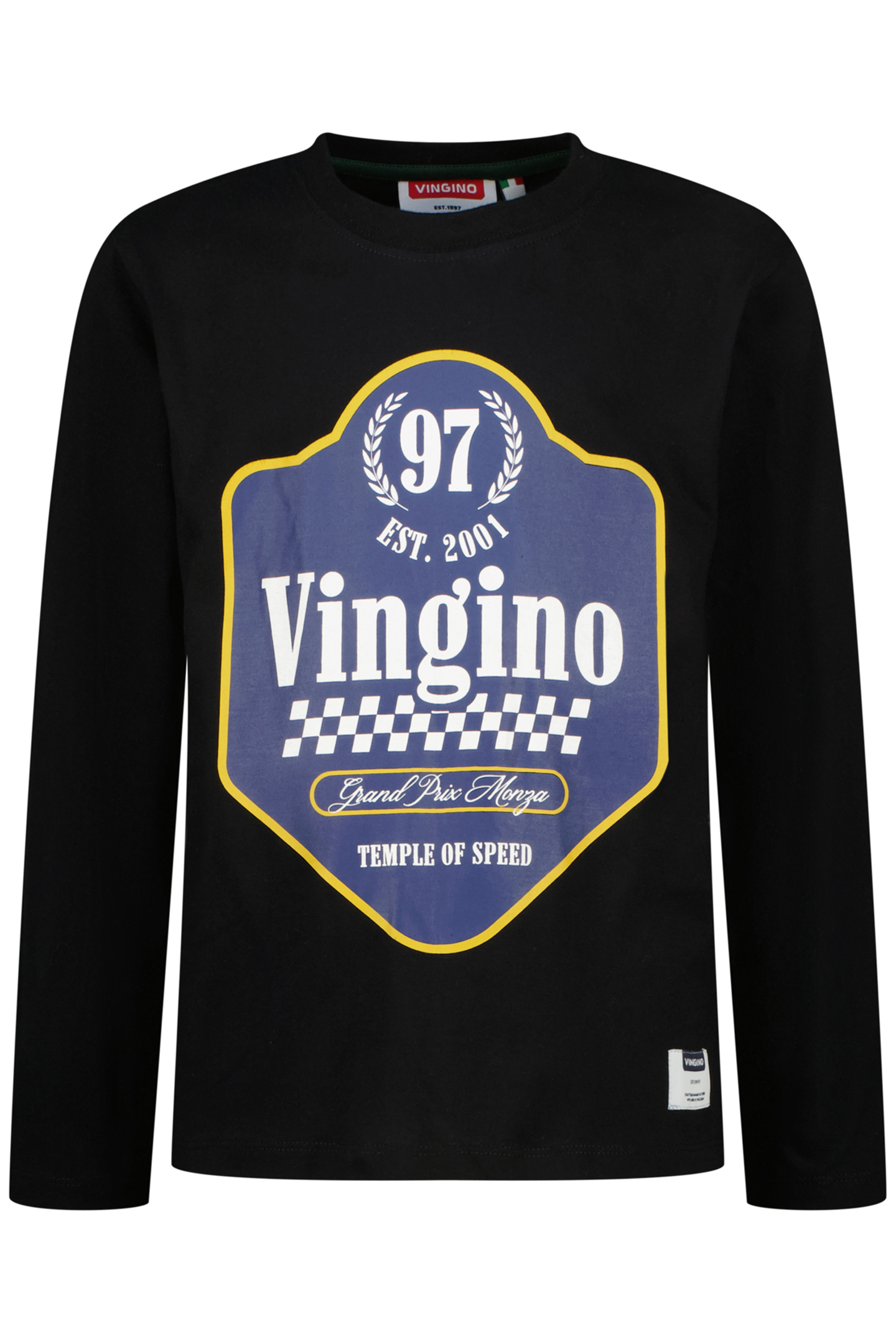 BOYS JACING T-SHIRT DEEP BLACK 1