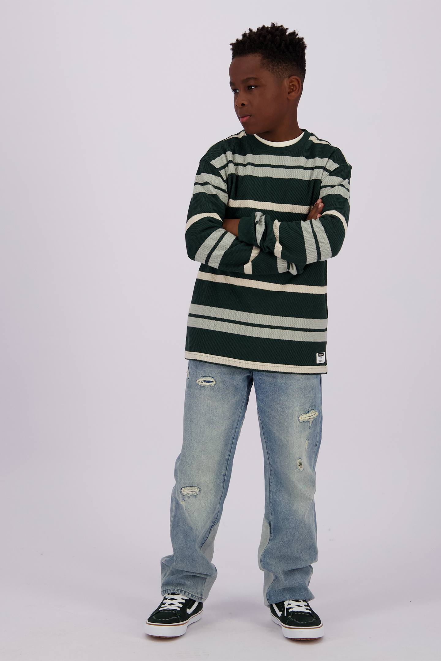 BOYS JASH T-SHIRT RACING GREEN 1