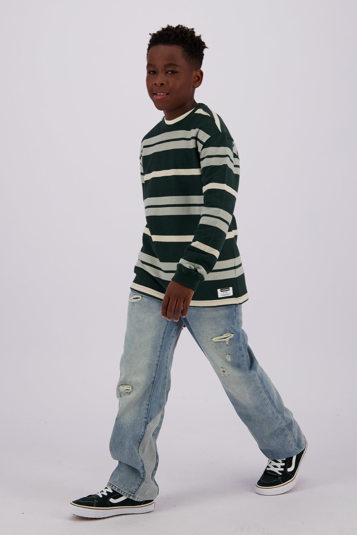 BOYS JASH T-SHIRT RACING GREEN 5