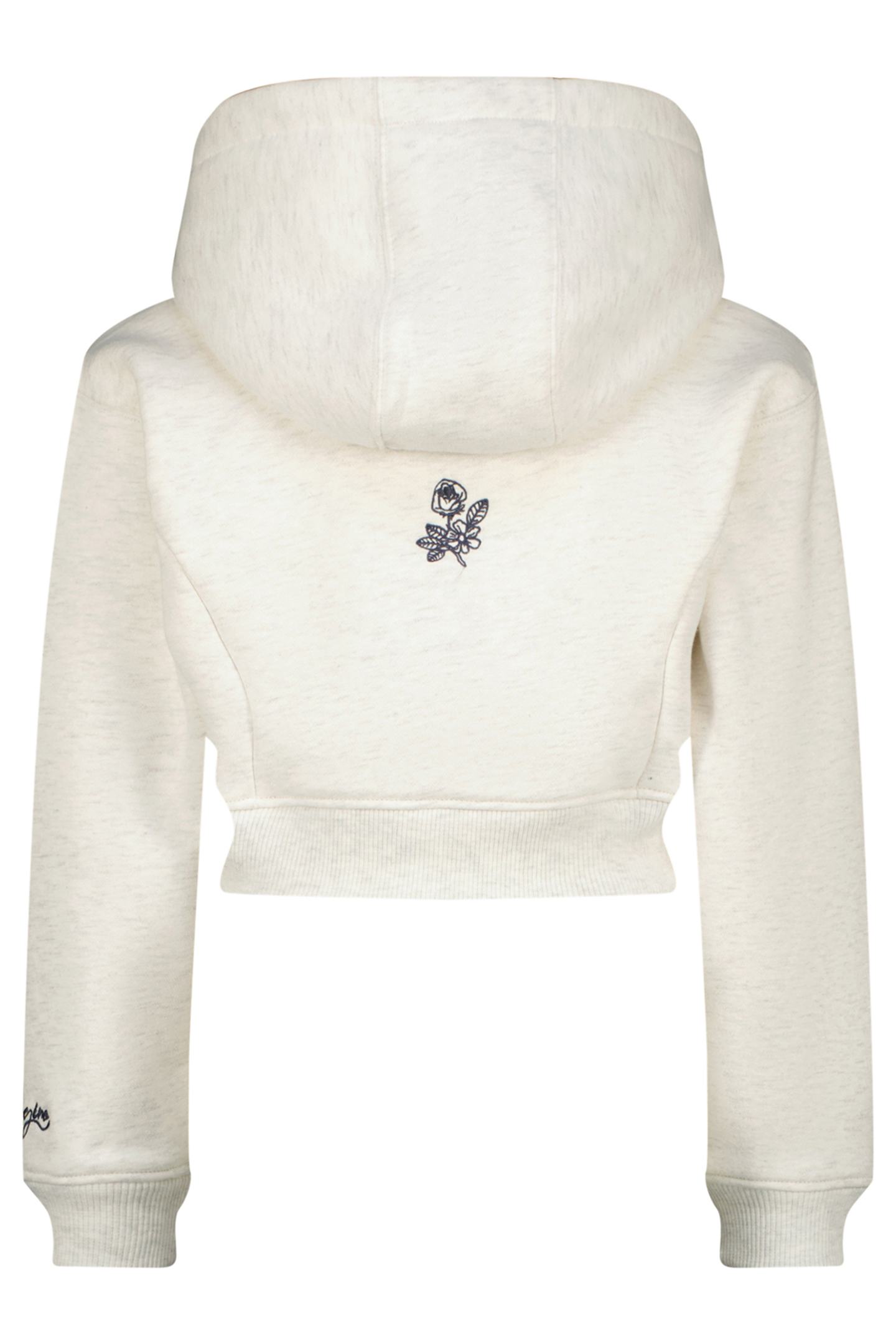 GIRLS NIMMIE HOODY LIGHT GREY MELEE 2