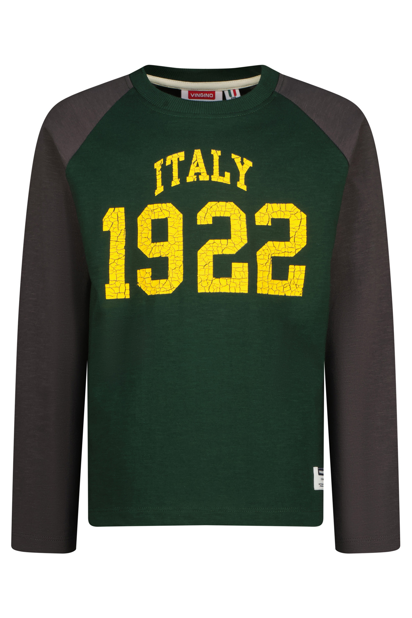 BOYS JALAN T-SHIRT RACING GREEN 1