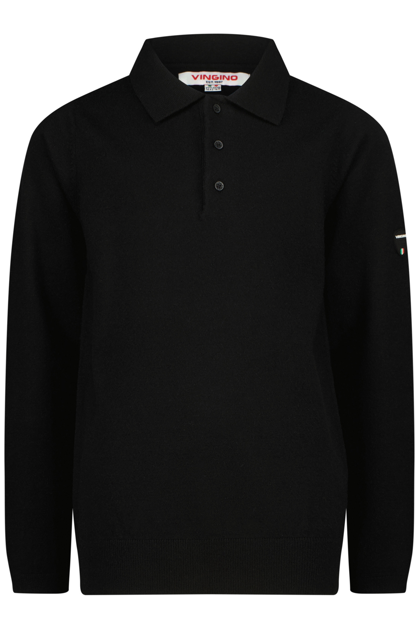 BOYS PER POLO / RUGBY DEEP BLACK 3