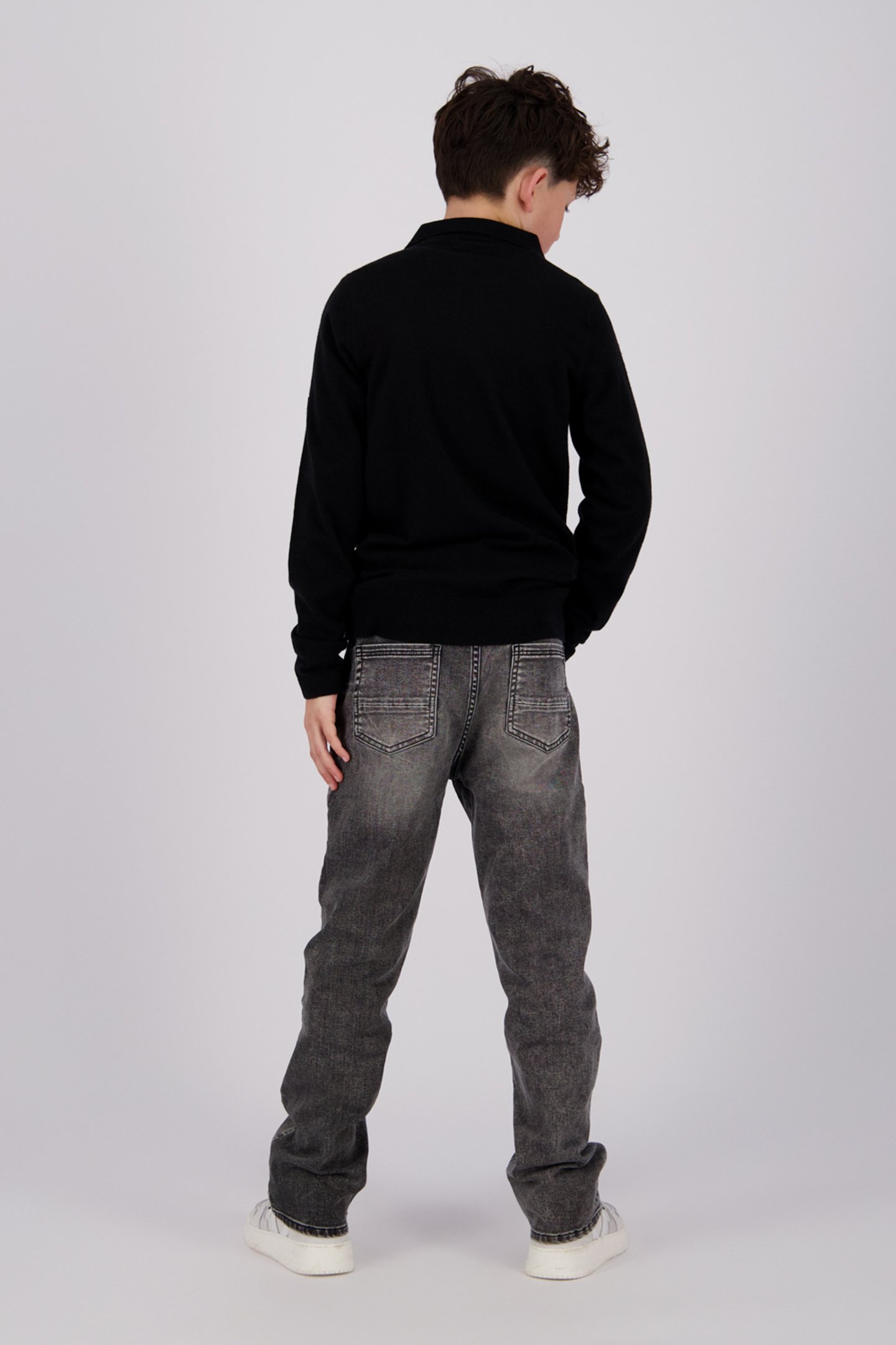 BOYS PER POLO / RUGBY DEEP BLACK 2