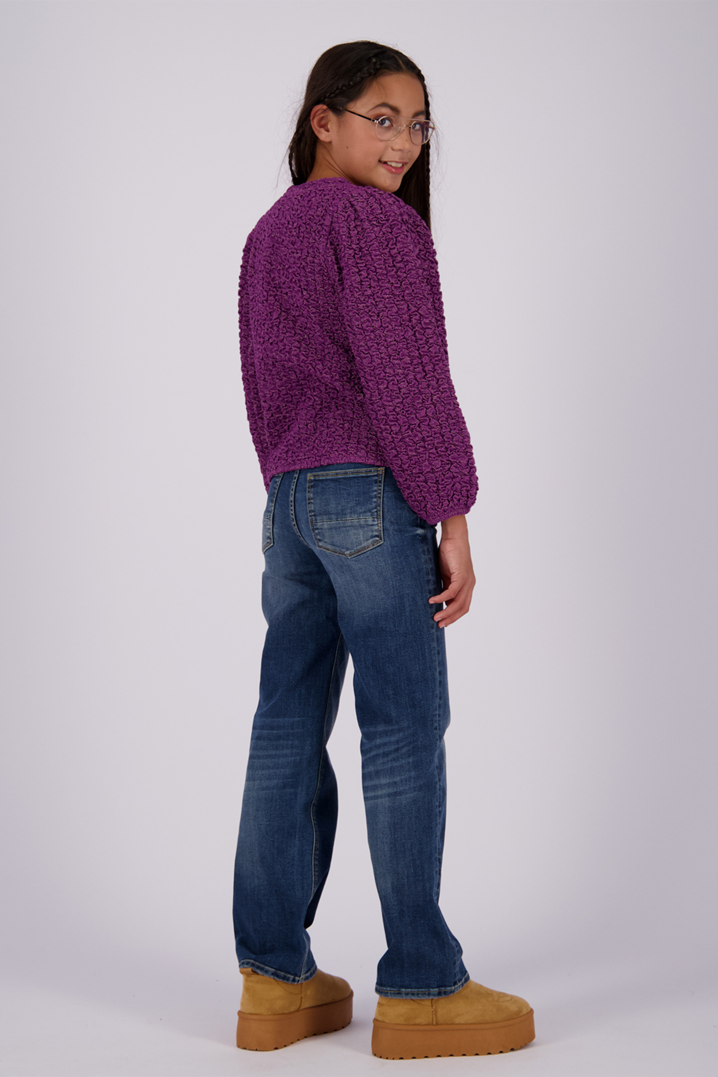 GIRLS JUMINA T-SHIRT ULTRA PURPLE 2