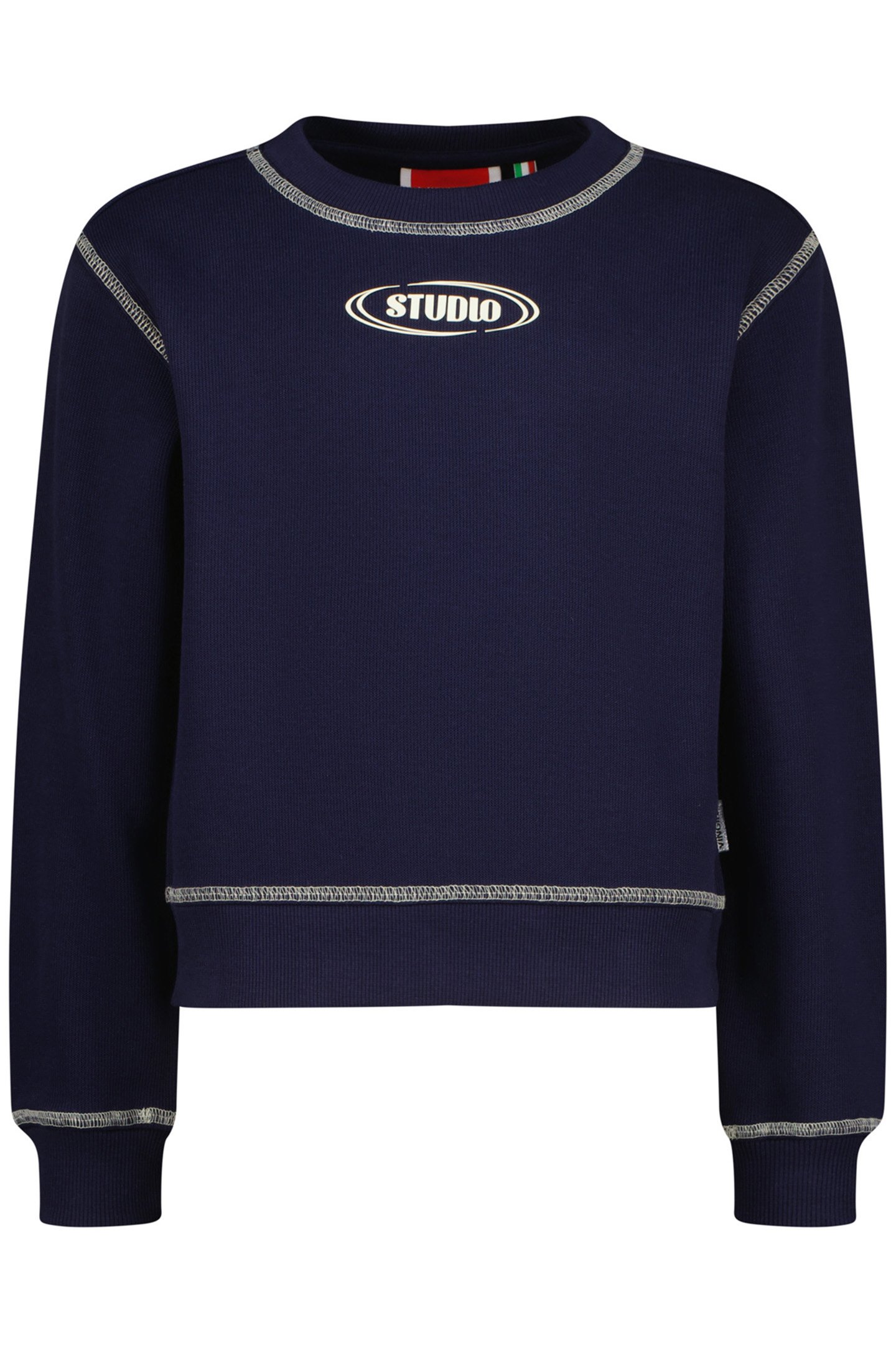GIRLS NATASJA SWEATER DEEP DARK BLUE 3
