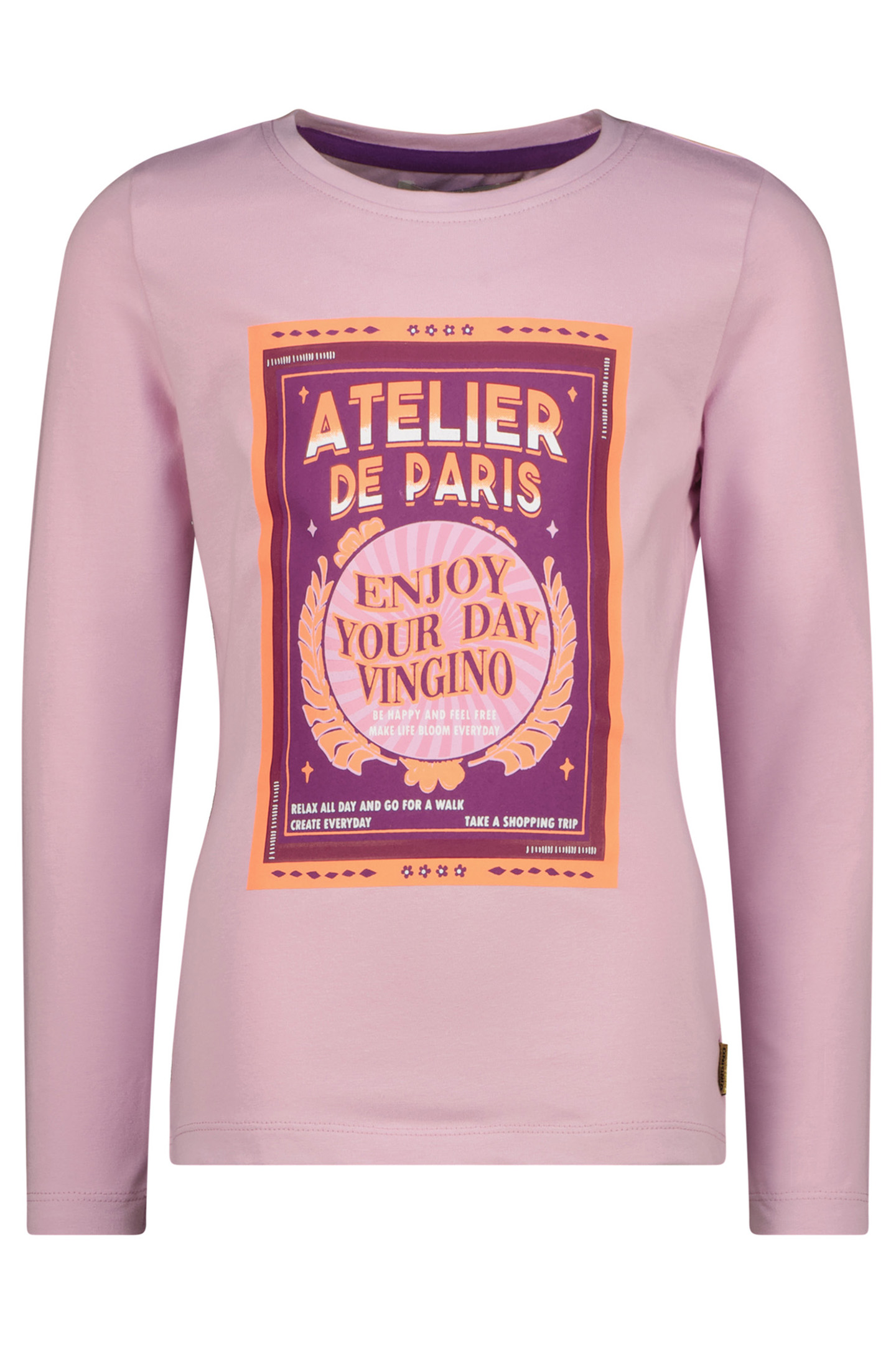 GIRLS JANNEKE T-SHIRT GLOSS LILAC 1