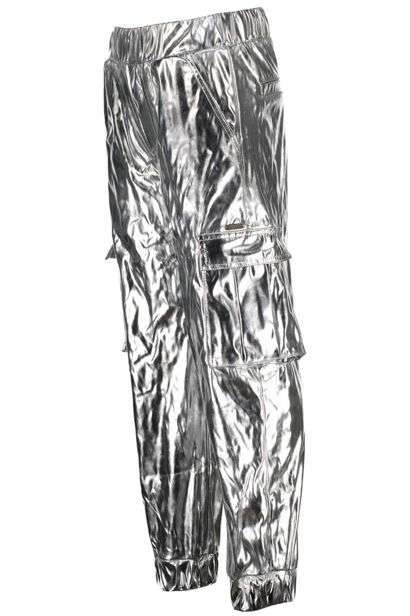 GIRLS SHYLA PANTS SILVER METALLIC 5