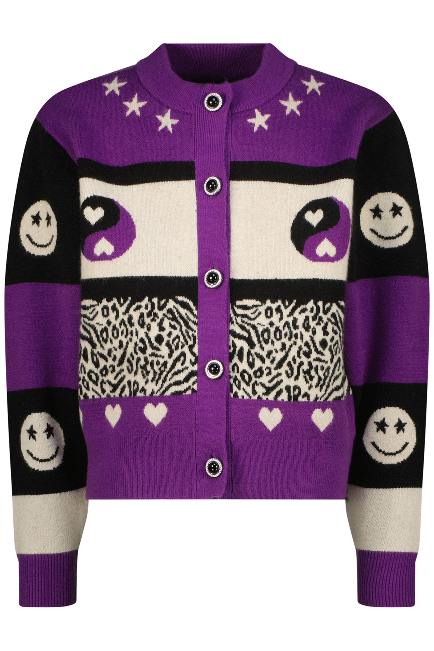 GIRLS MINDY VEST MULTICOLOR PURPLE 3