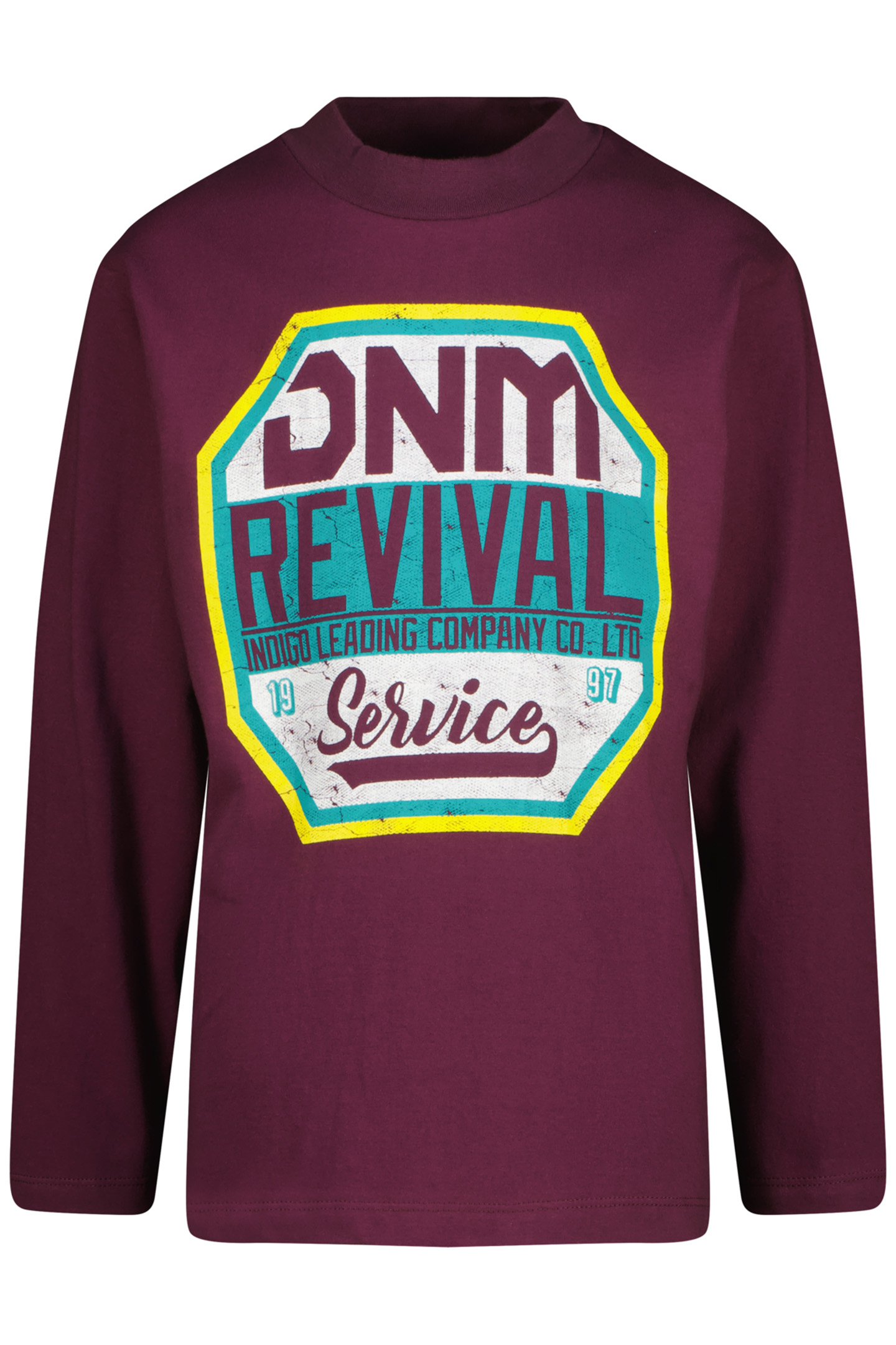 BOYS JENIM T-SHIRT BERRY PURPLE 1