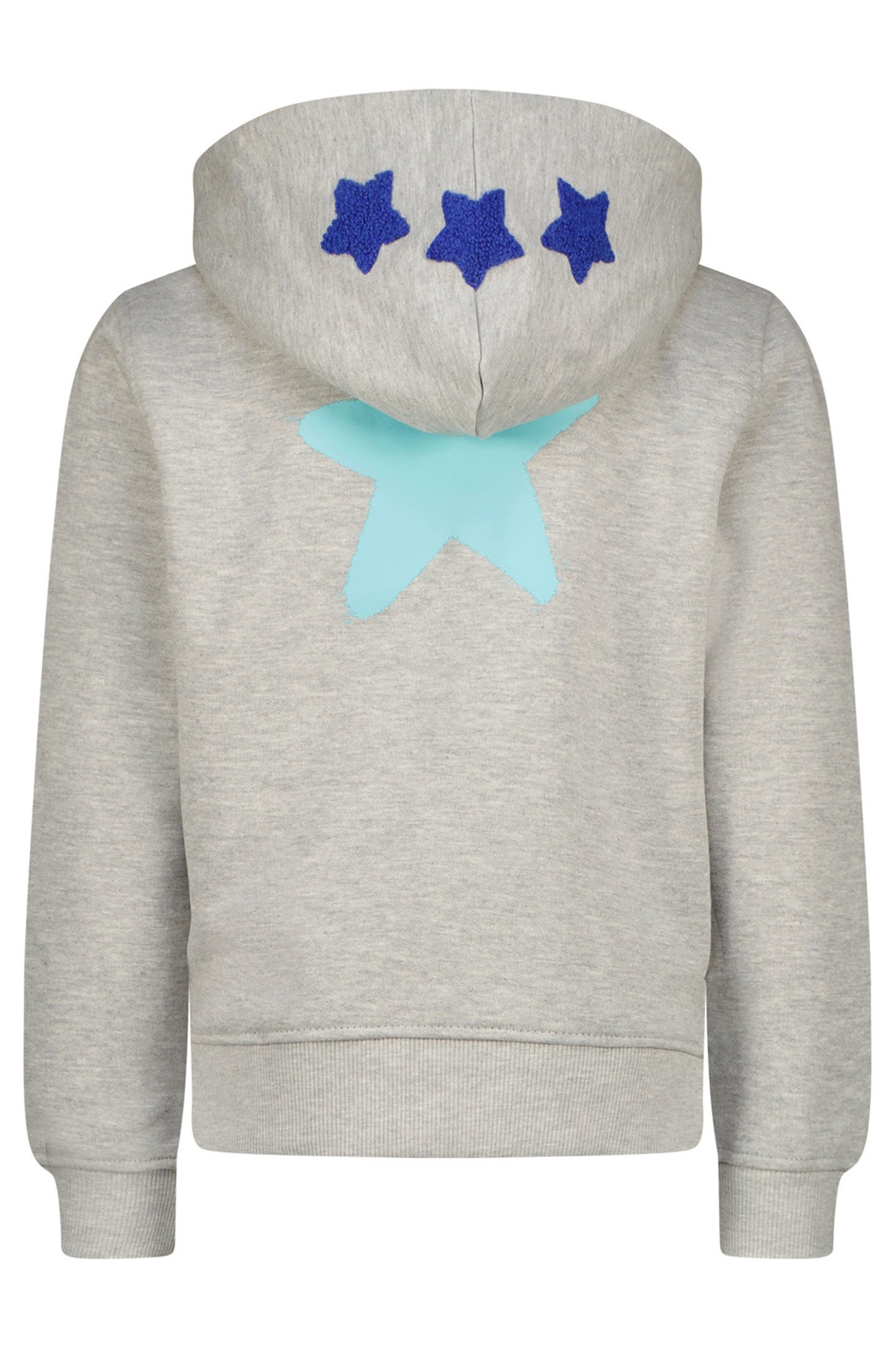 GIRLS NORINY HOODY LIGHT GREY MELEE 2