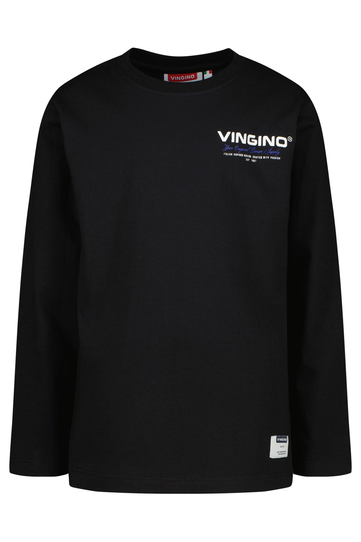 BOYS JAL T-SHIRT DEEP BLACK 1