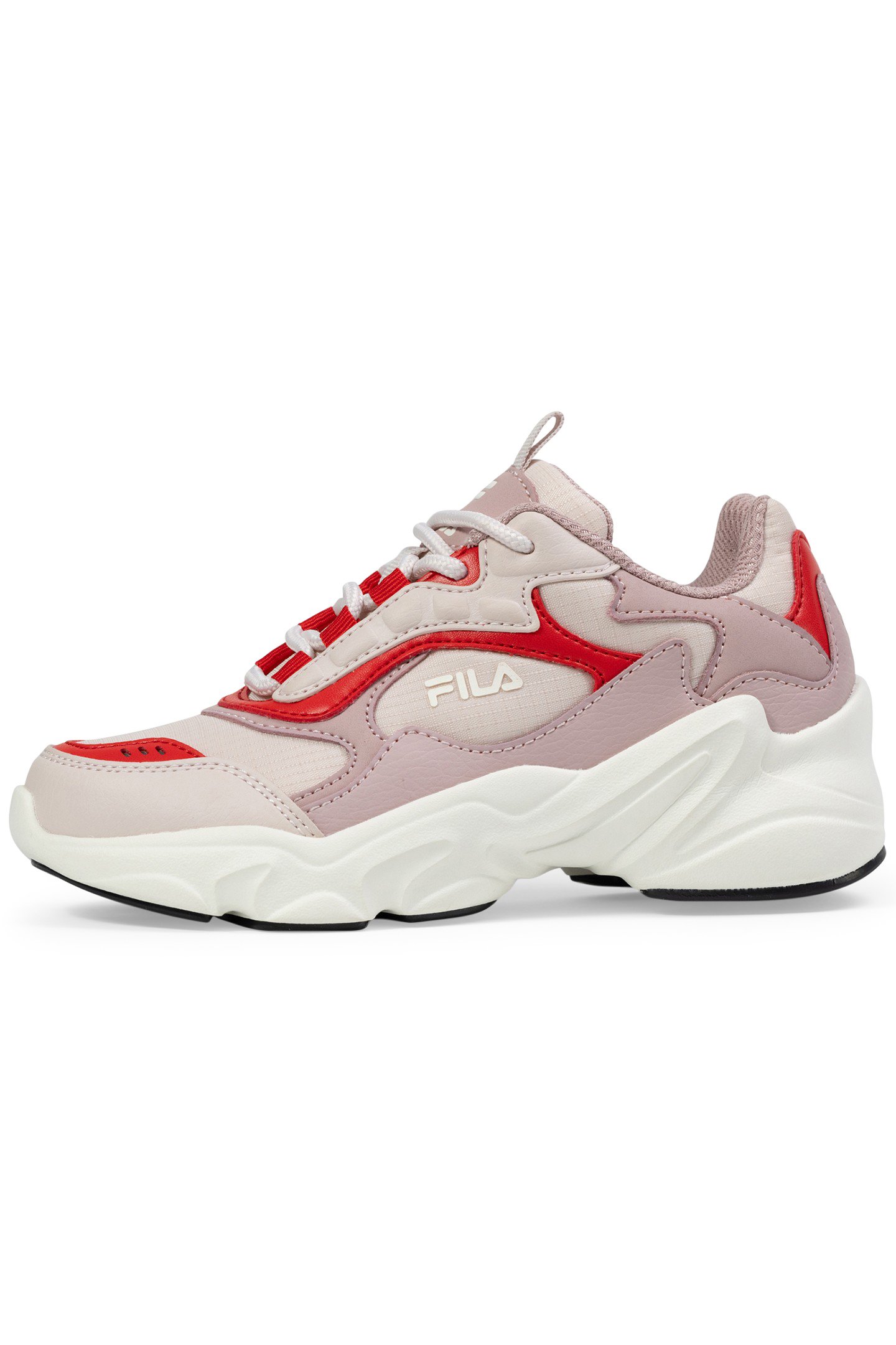GIRLS COLLENE CB PALE MAUVE-FILA RED 1