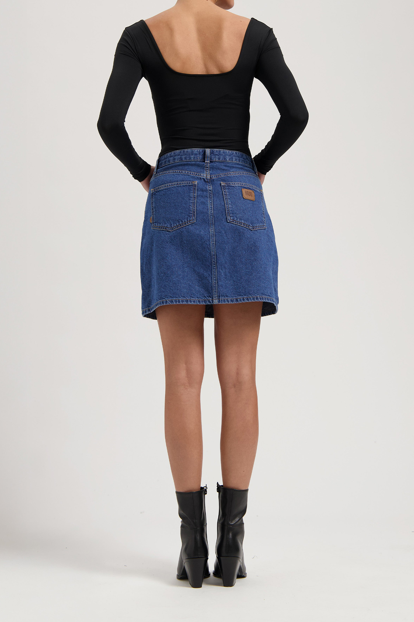 AUDRY MINI SKIRT MEDIUM STONE 4