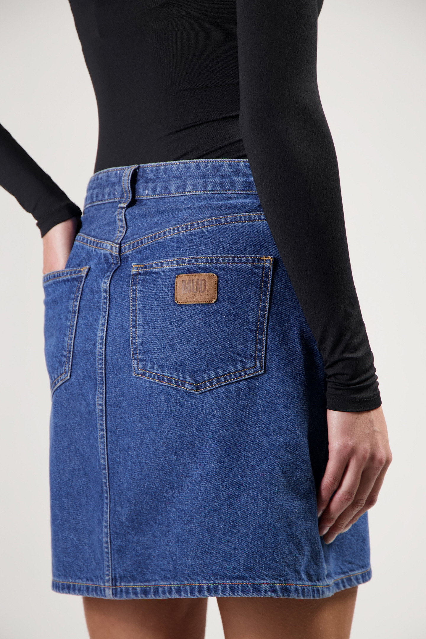 AUDRY MINI SKIRT MEDIUM STONE 6