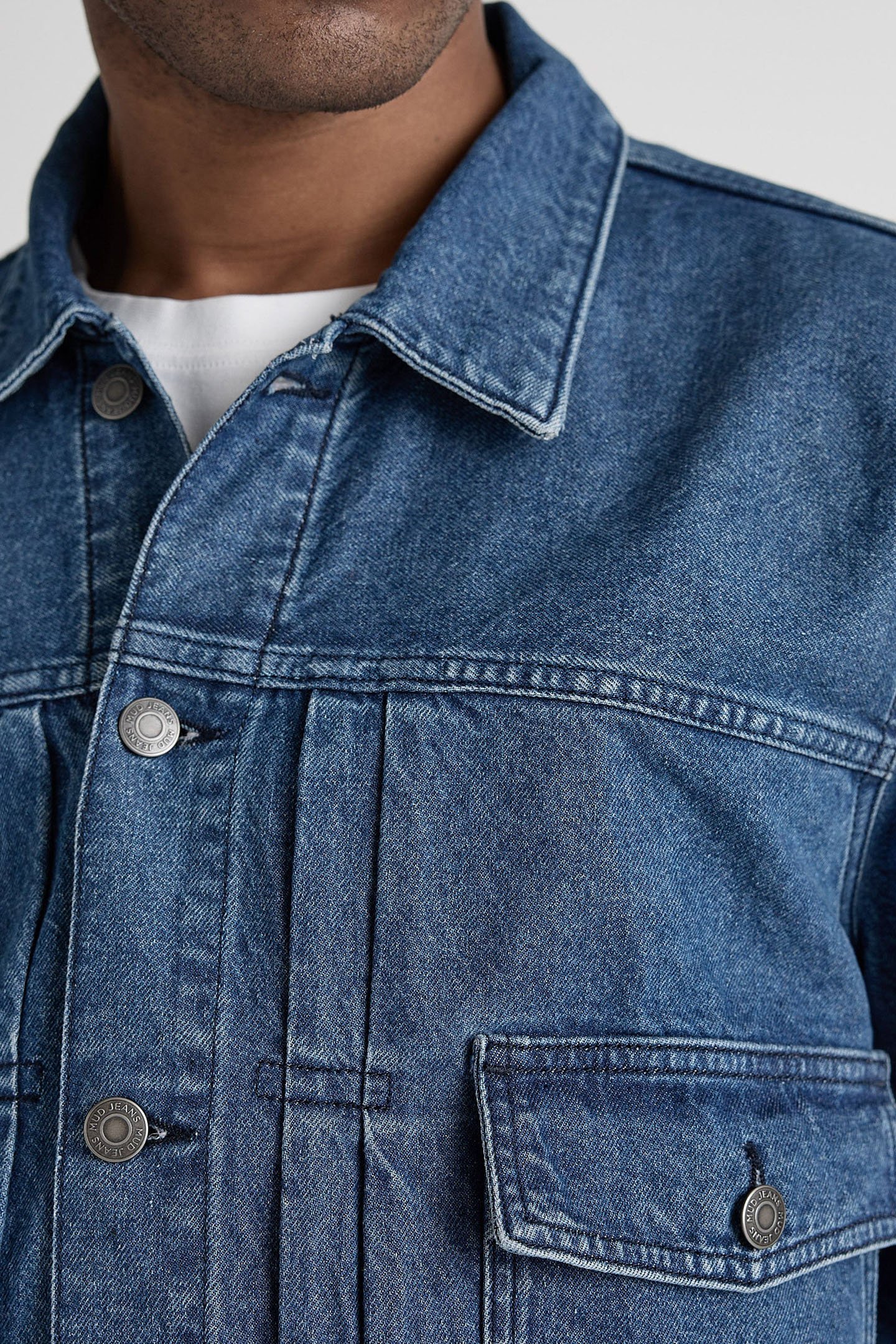 BENNY DENIM JACKET MEDIUM STONE 6