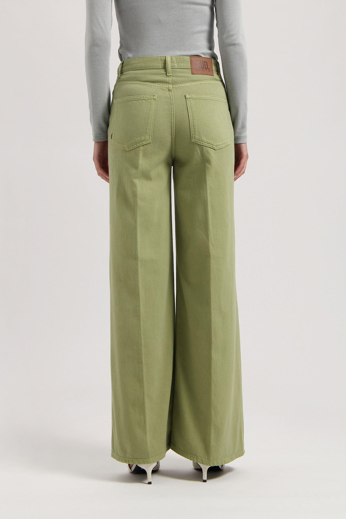 SARA HIGH LOOSE FLOW OLIVE 2