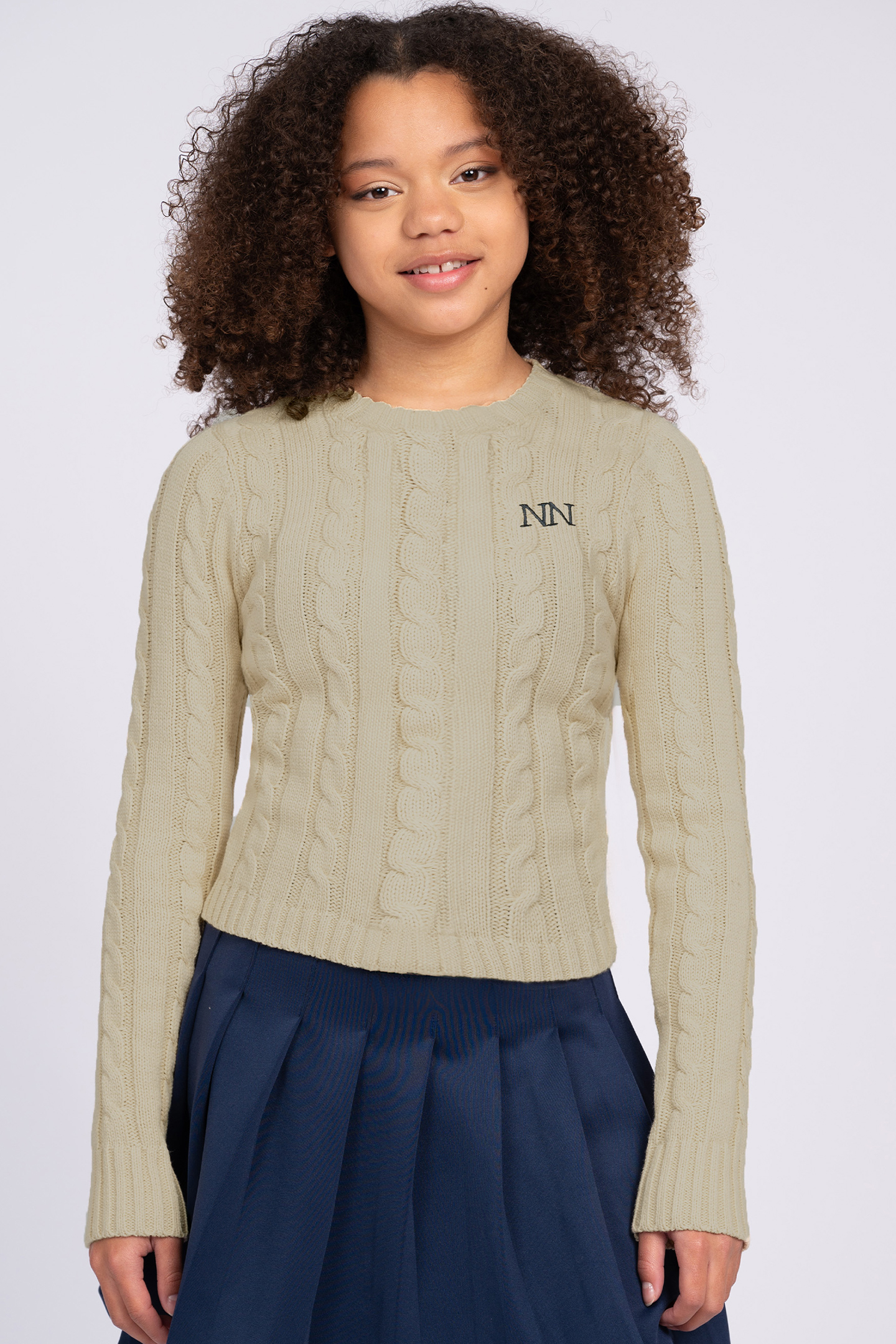 OLIVIA SWEATER ALMOND 1