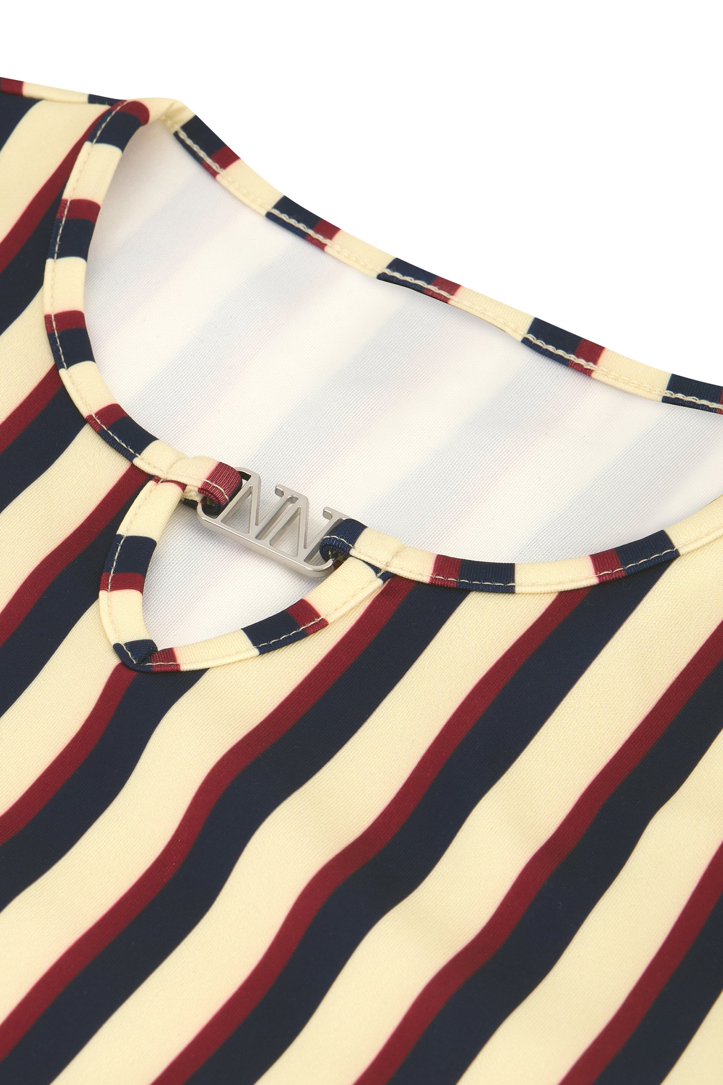 STRIPED LS TOP ALMOND 4