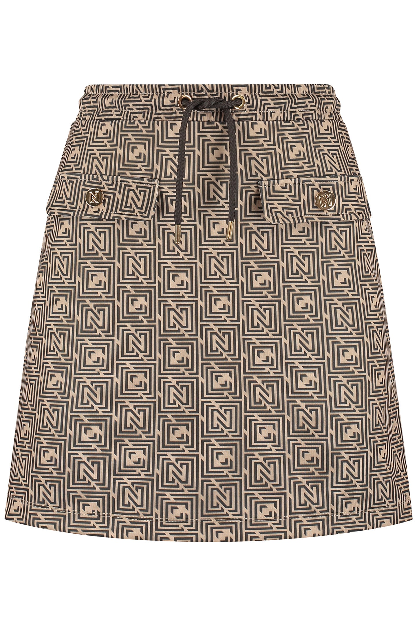 HUESCA SKIRT COFFEE 2
