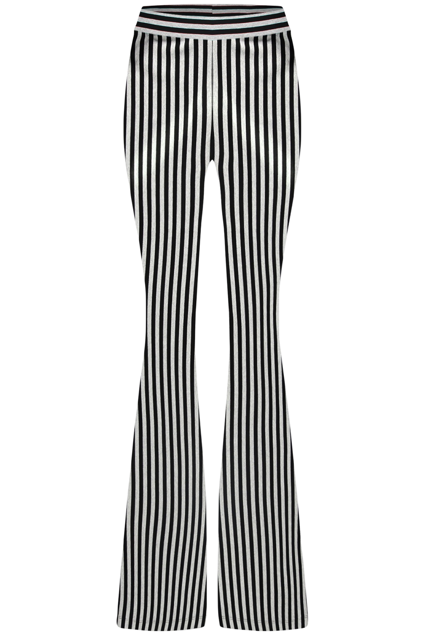 ANI FLARED LEGGINGS MELANGE GREY 2