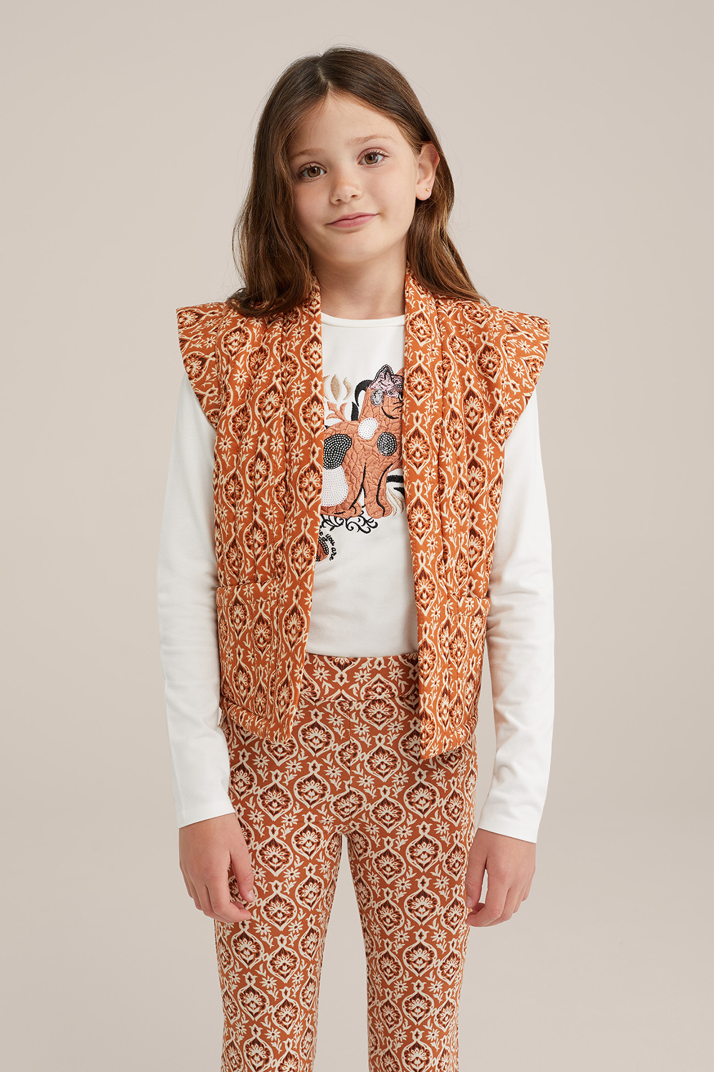 GILET ORANGE 1