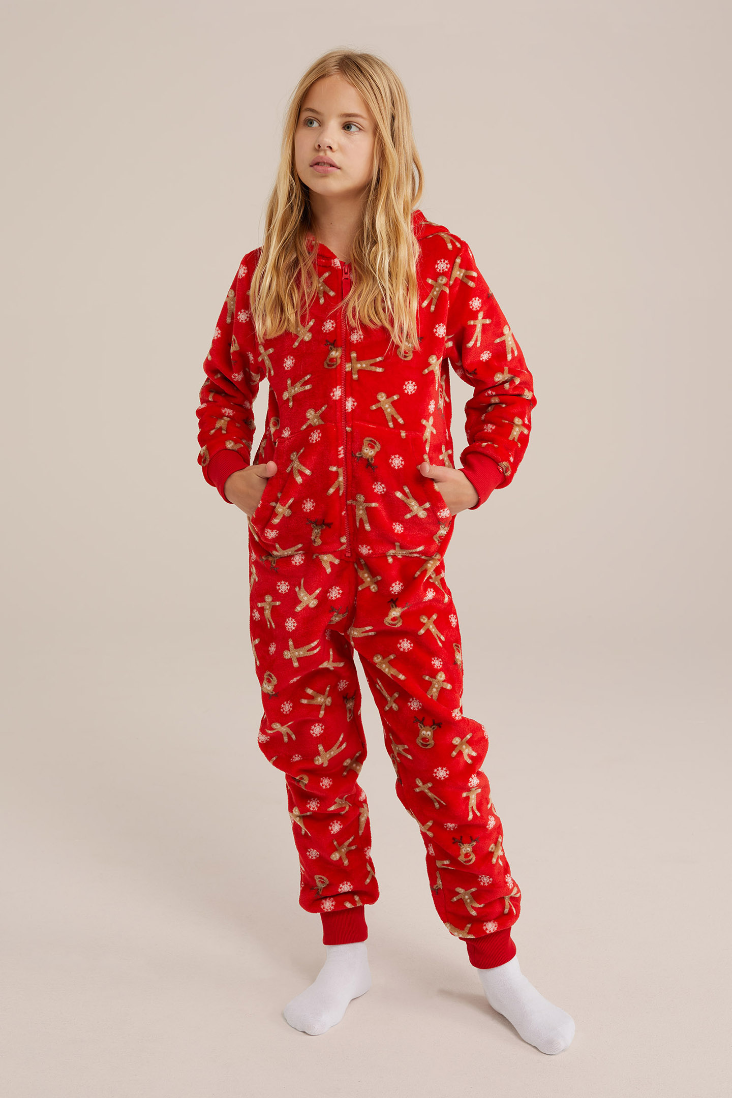 PYJAMA BRIGHT RED 1