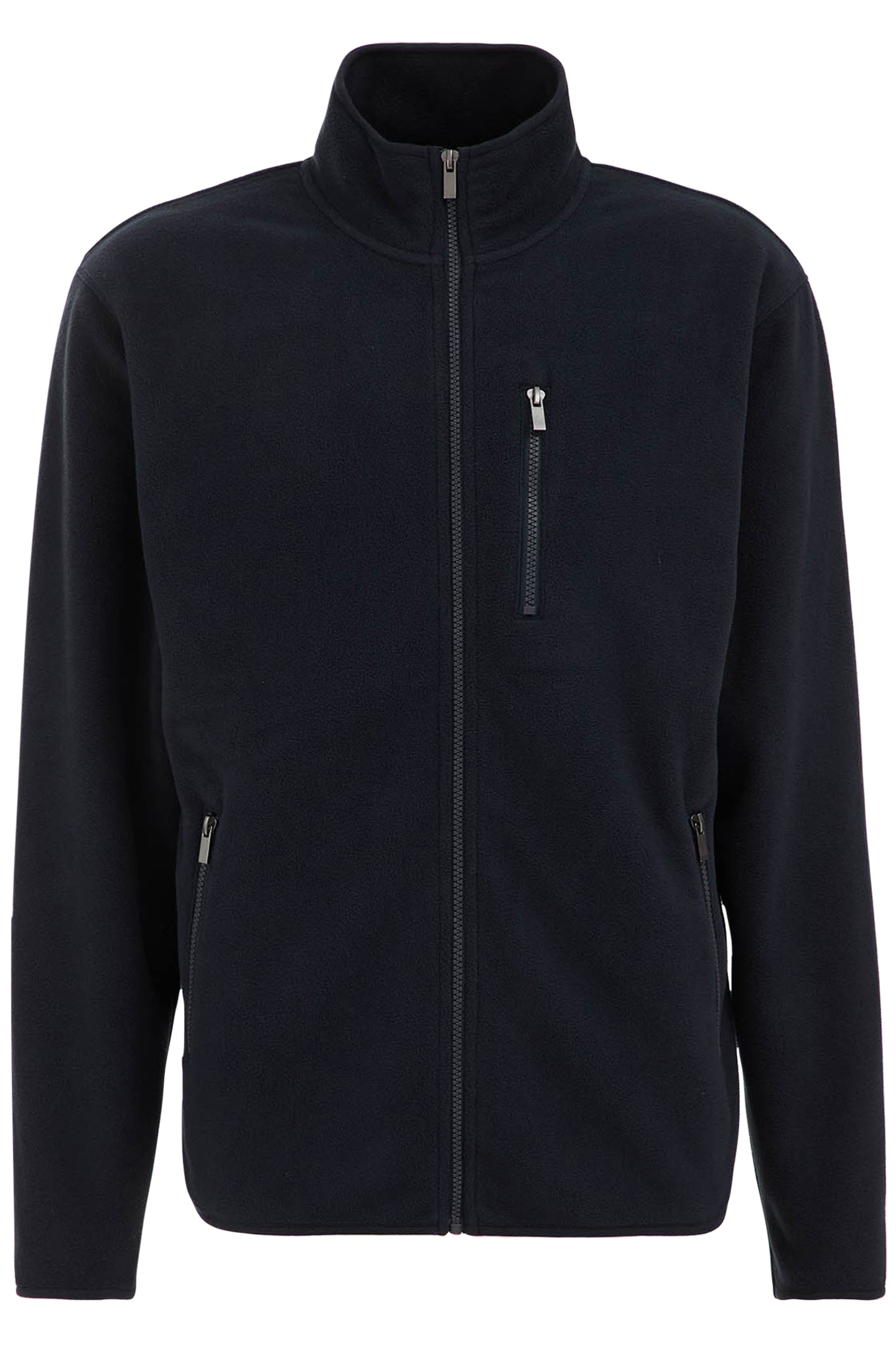 CARDIGAN WITH ZIPPER DARK BLUE 4