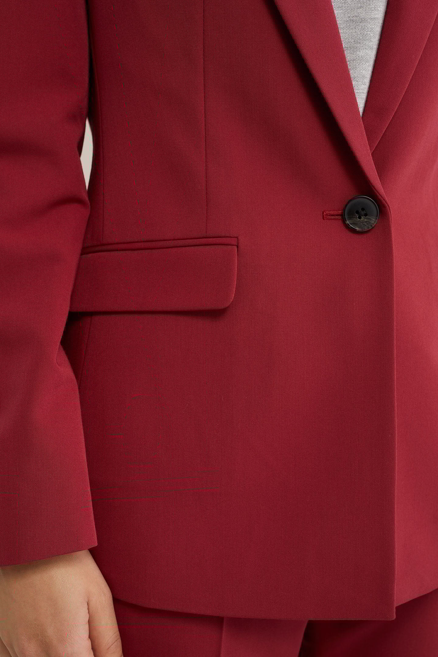 BLAZER BURGUNDY RED 5