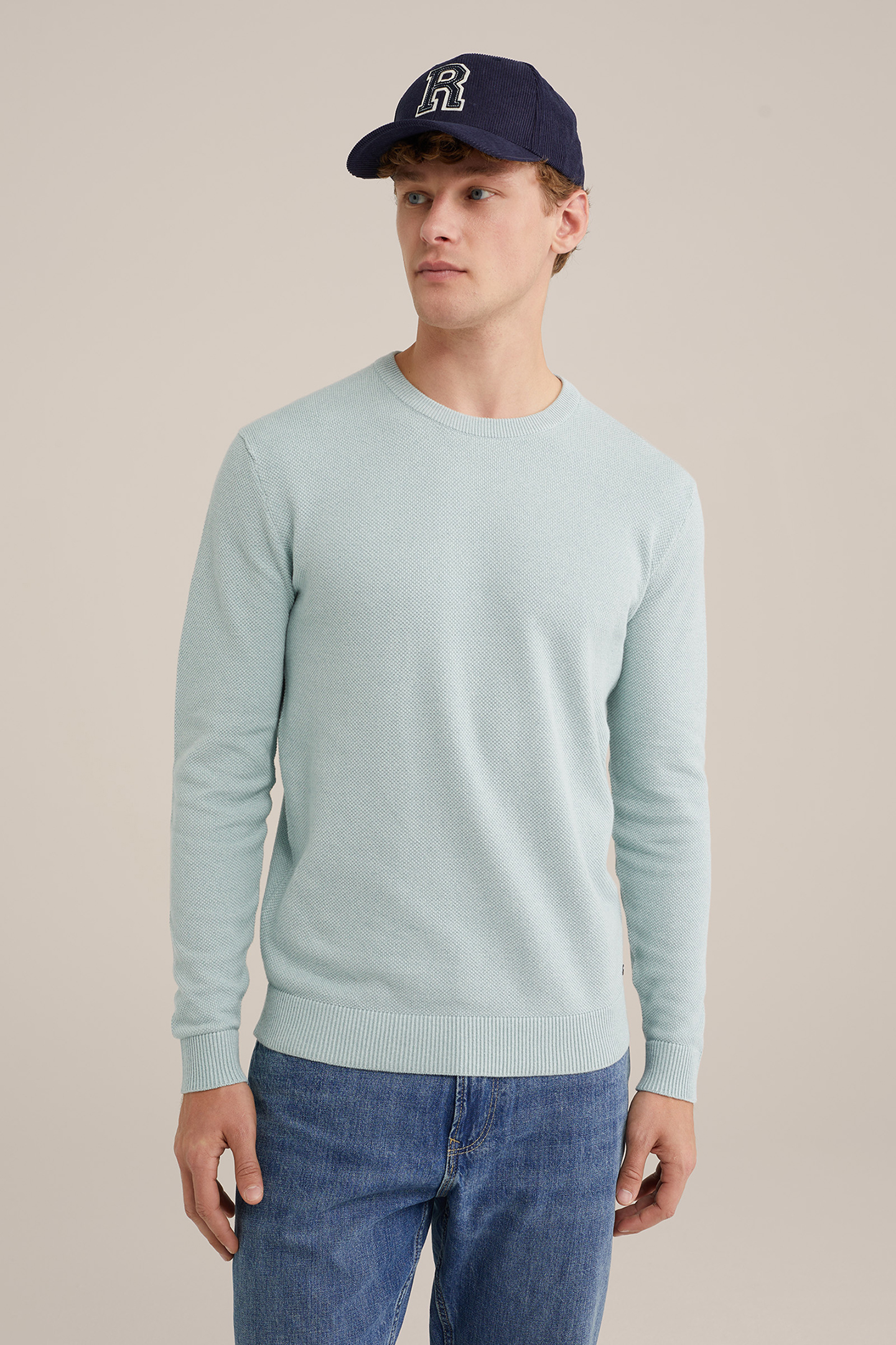 PULLOVER ICE BLUE 1