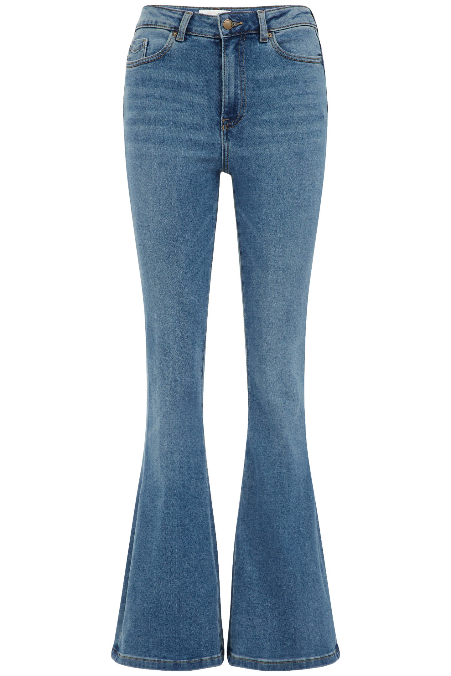 5-POCKET HIGH WAIST BLUE 4