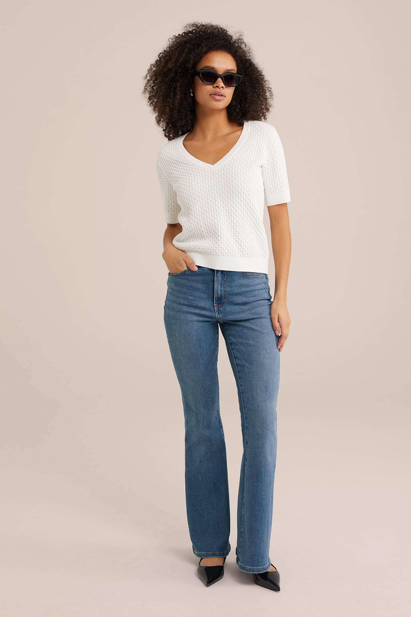 5-POCKET HIGH WAIST BLUE 3