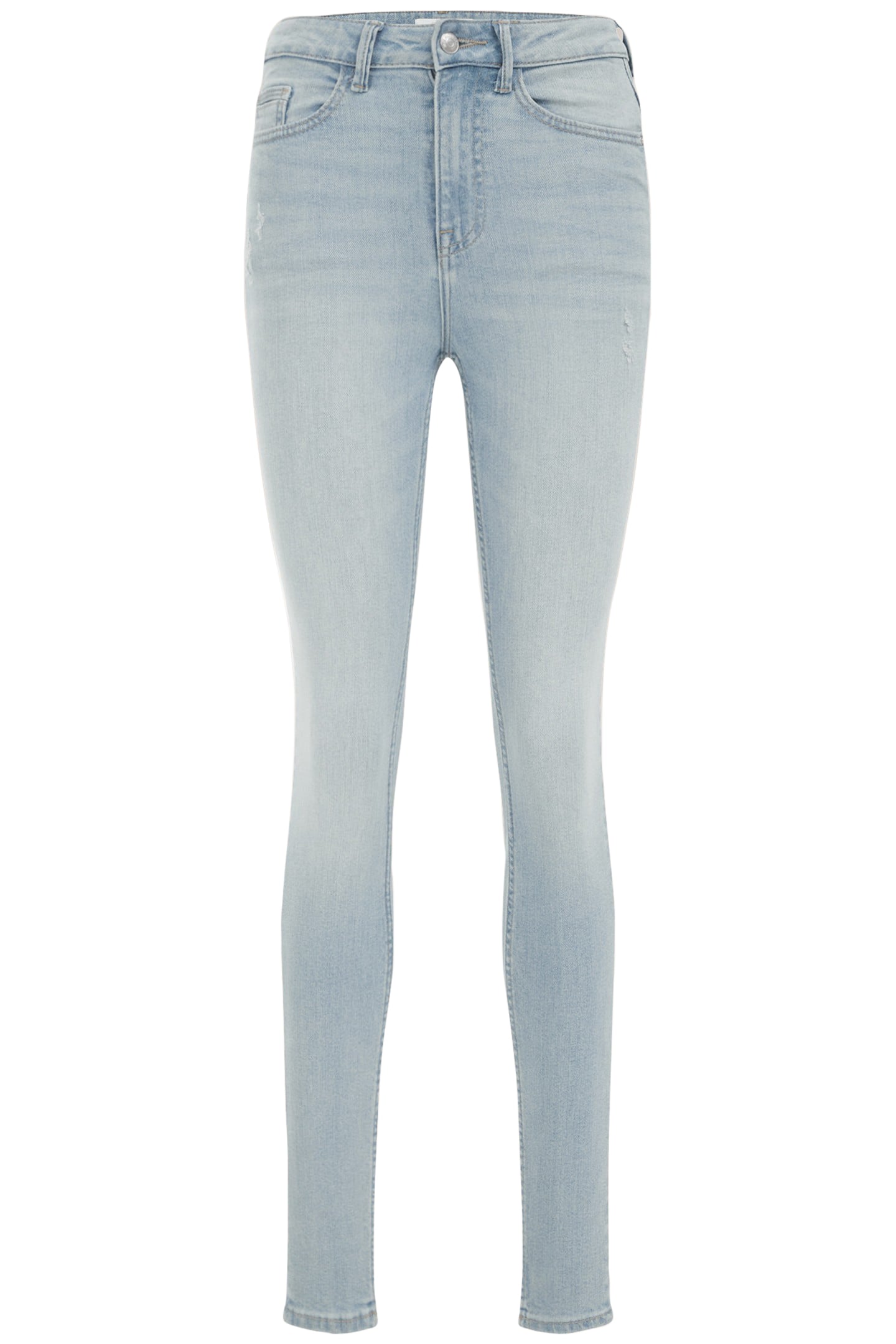 5-POCKET HIGH WAIST BRIGHT BLUE 4