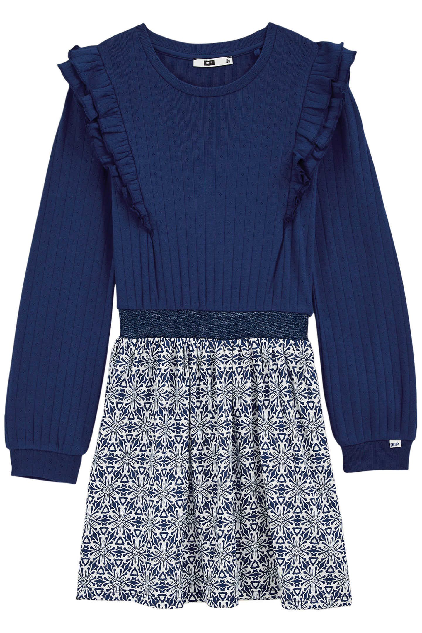 DRESS MID LENGTH DARK BLUE 3