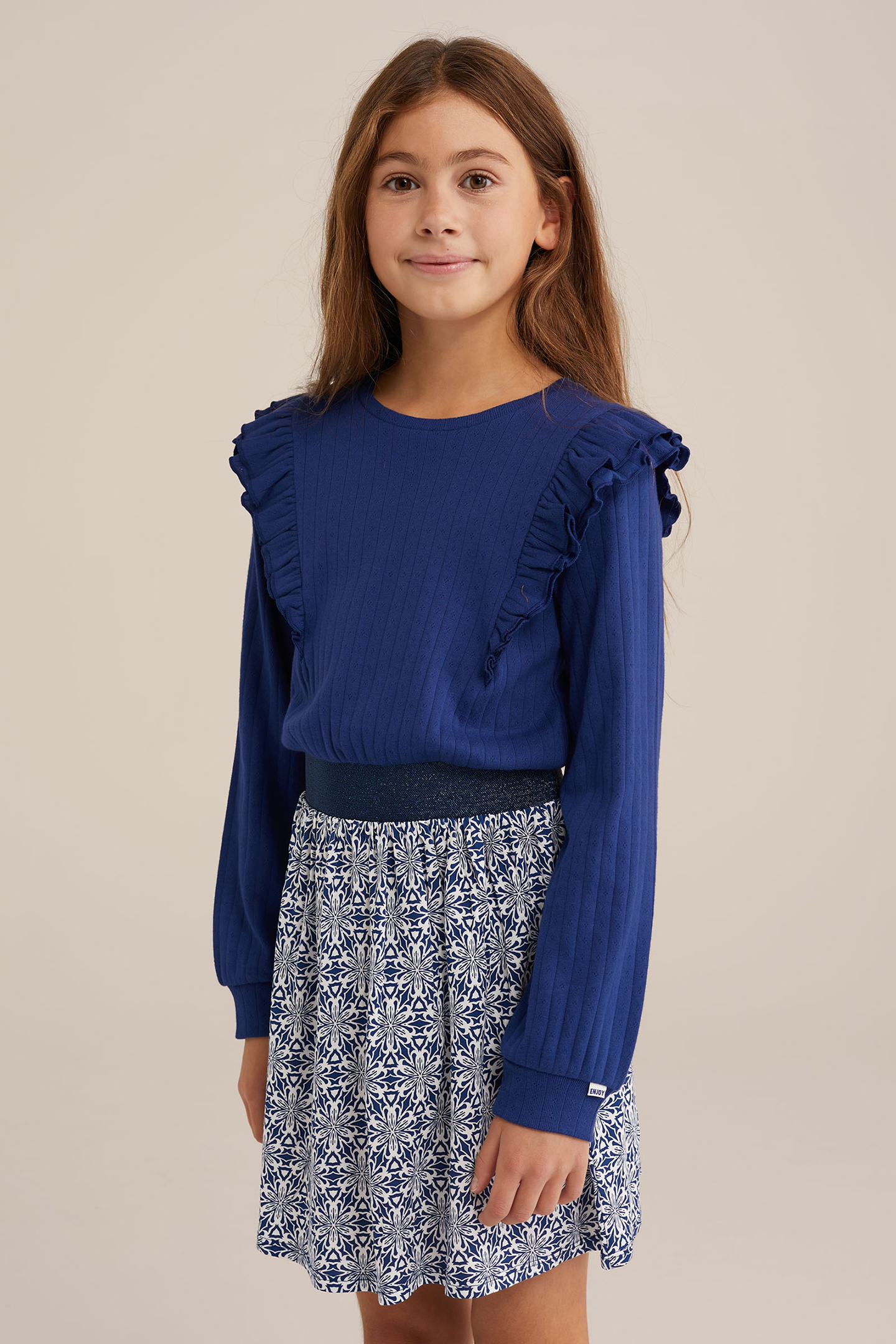 DRESS MID LENGTH DARK BLUE 1