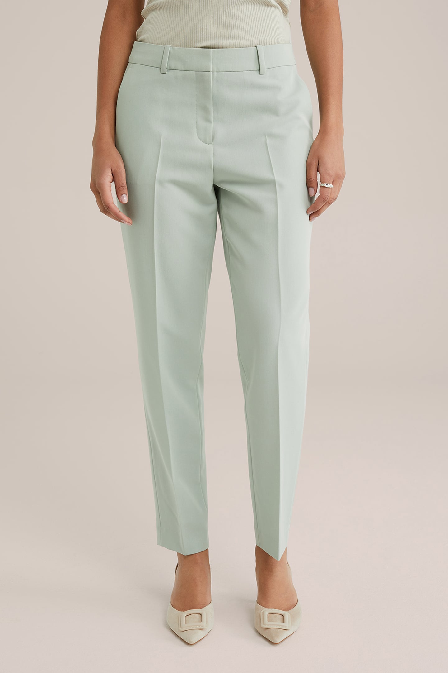 TROUSER MINT GREEN 1