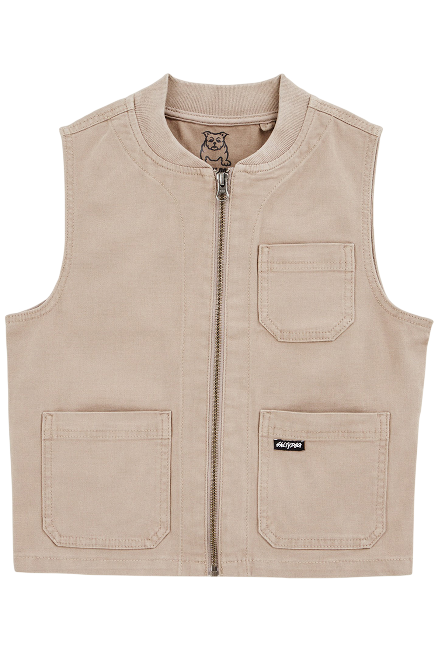 BODYWARMER LIGHT BROWN 3