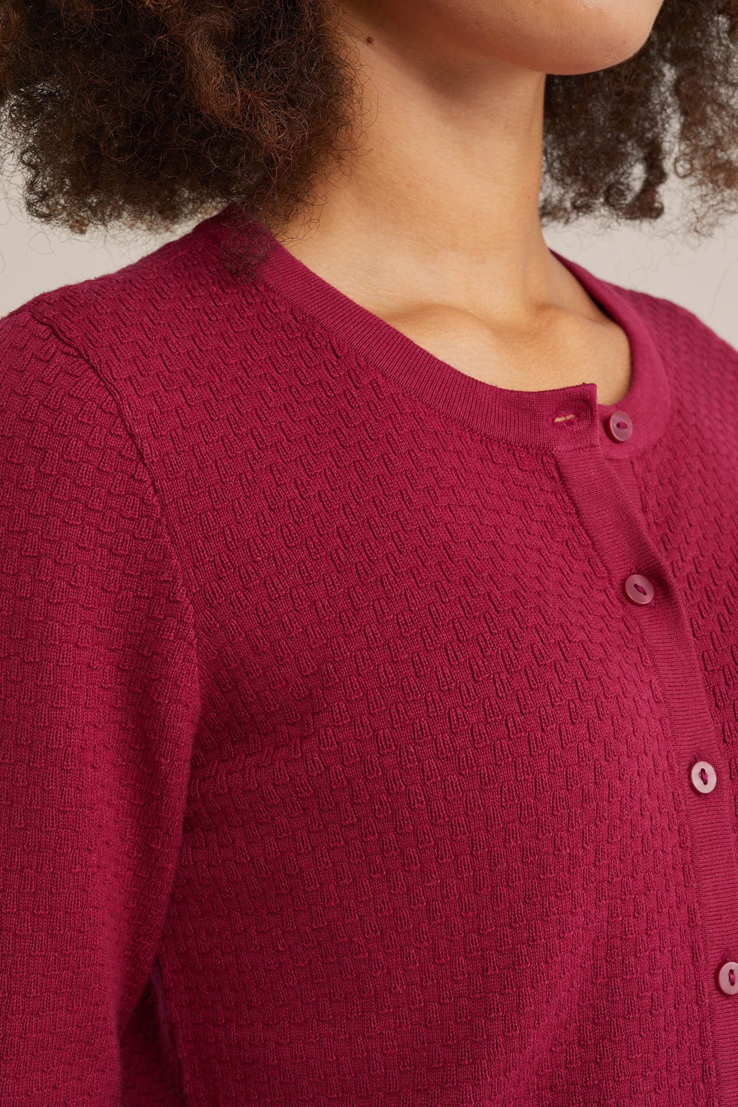 KNITTED CARDIGAN RED 5