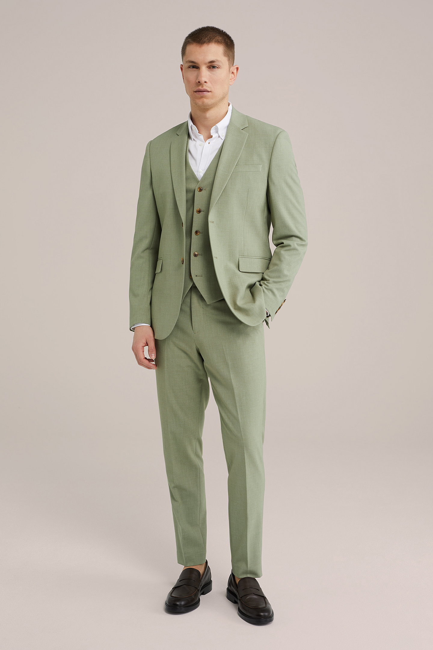 WAISTCOAT LIGHT GREEN 5