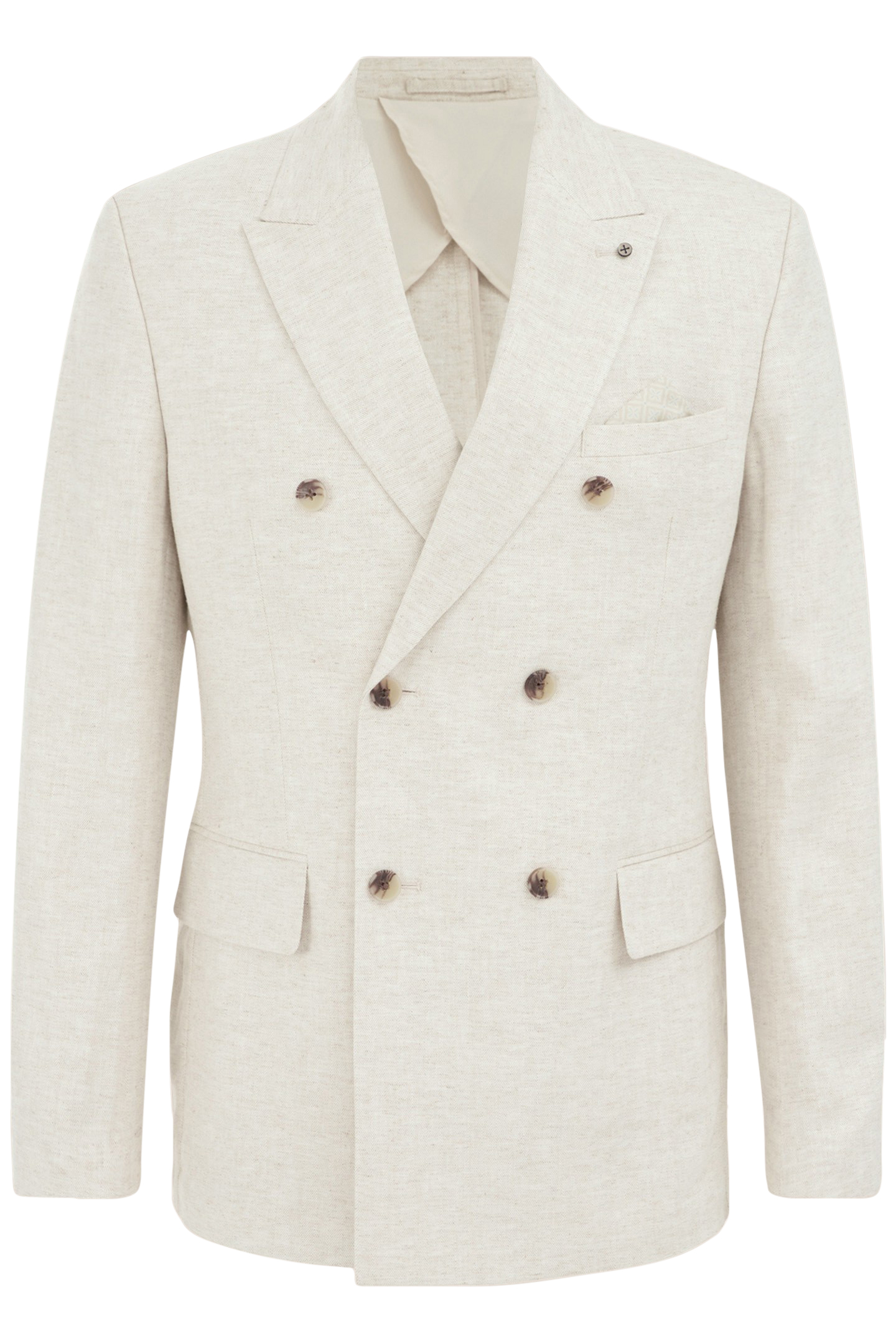 BLAZER DOUBLE BREASTED BEIGE 4