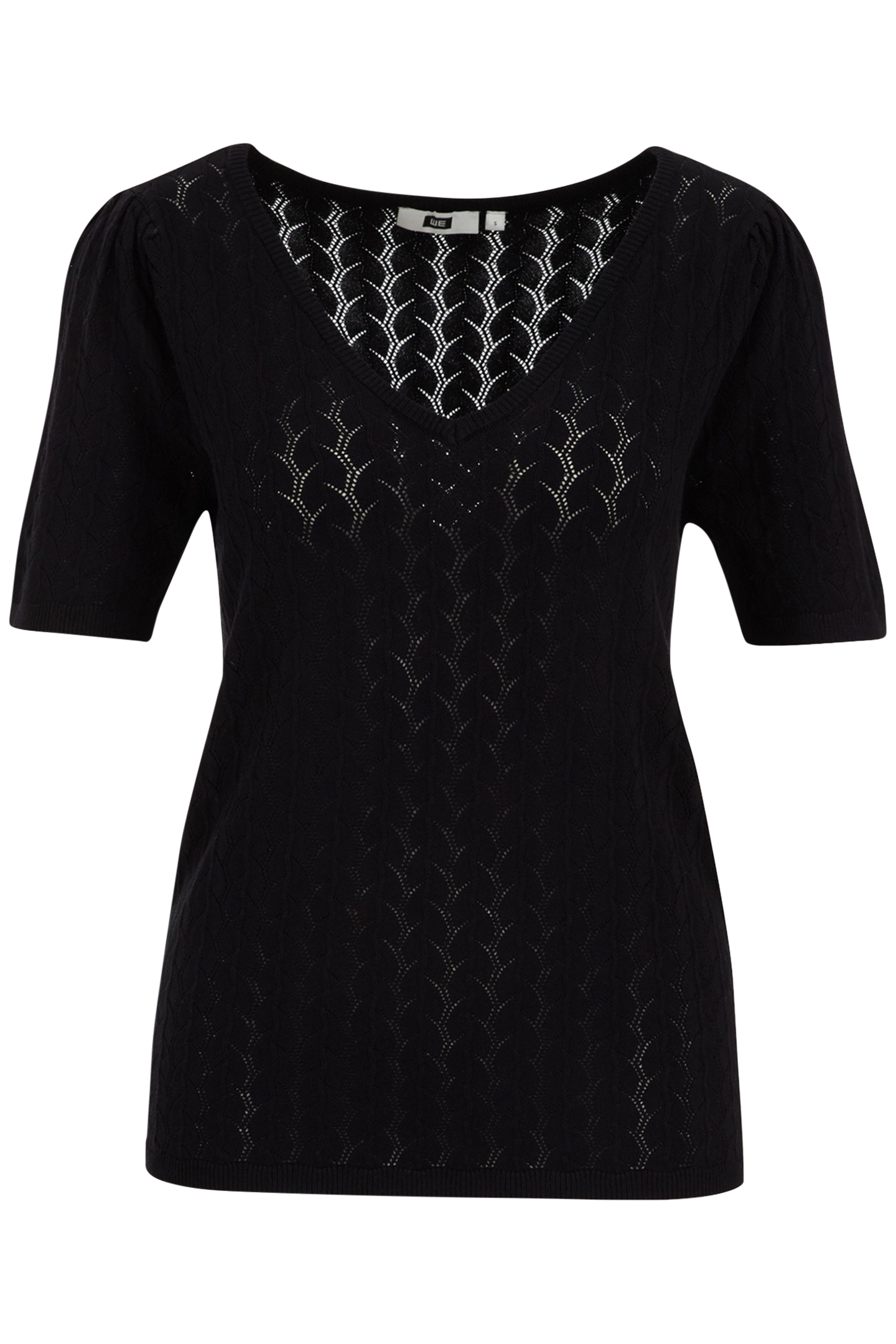 KNITTED PULLOVER BLACK 4