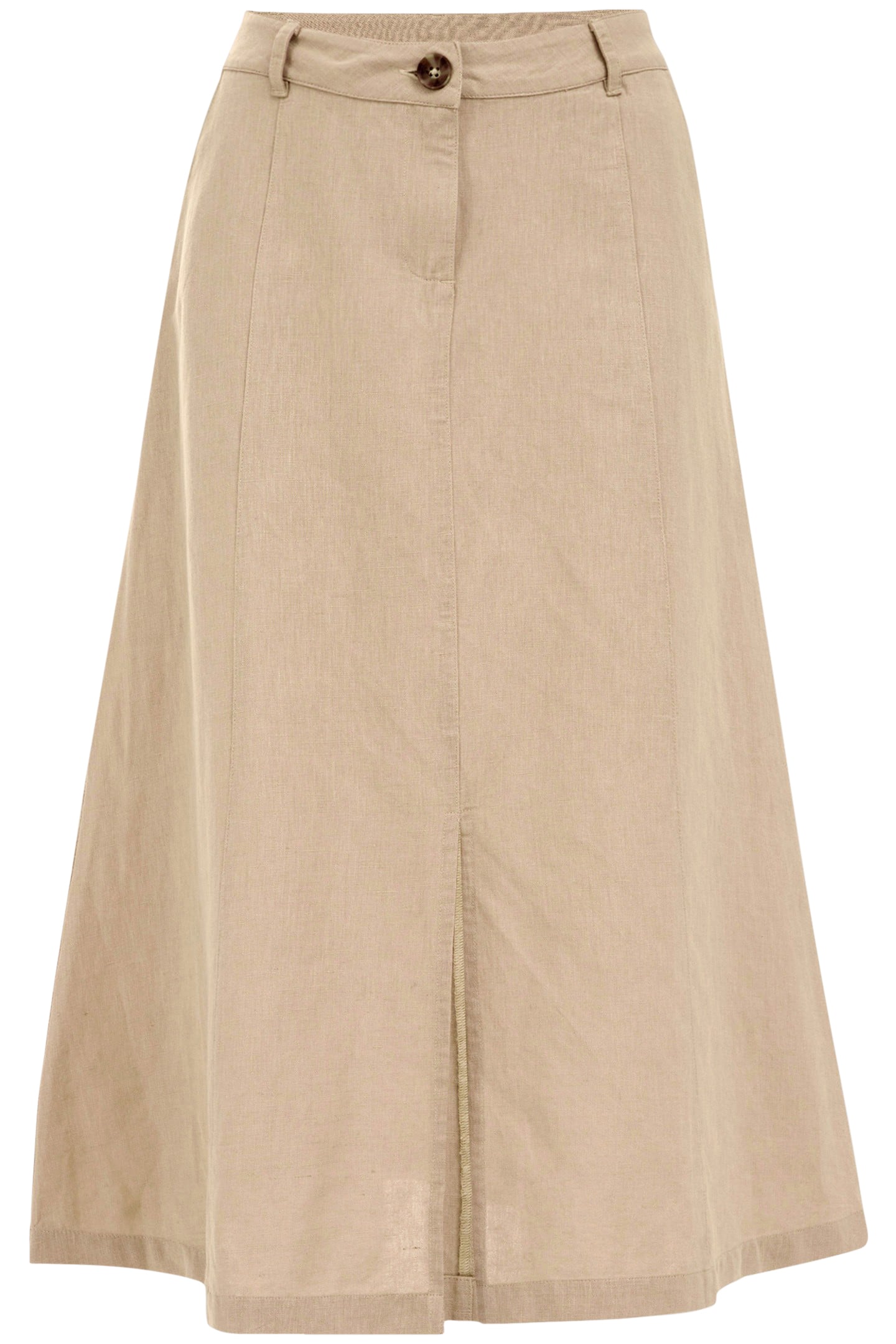 SKIRT MEDIUM LENGTH BEIGE 4