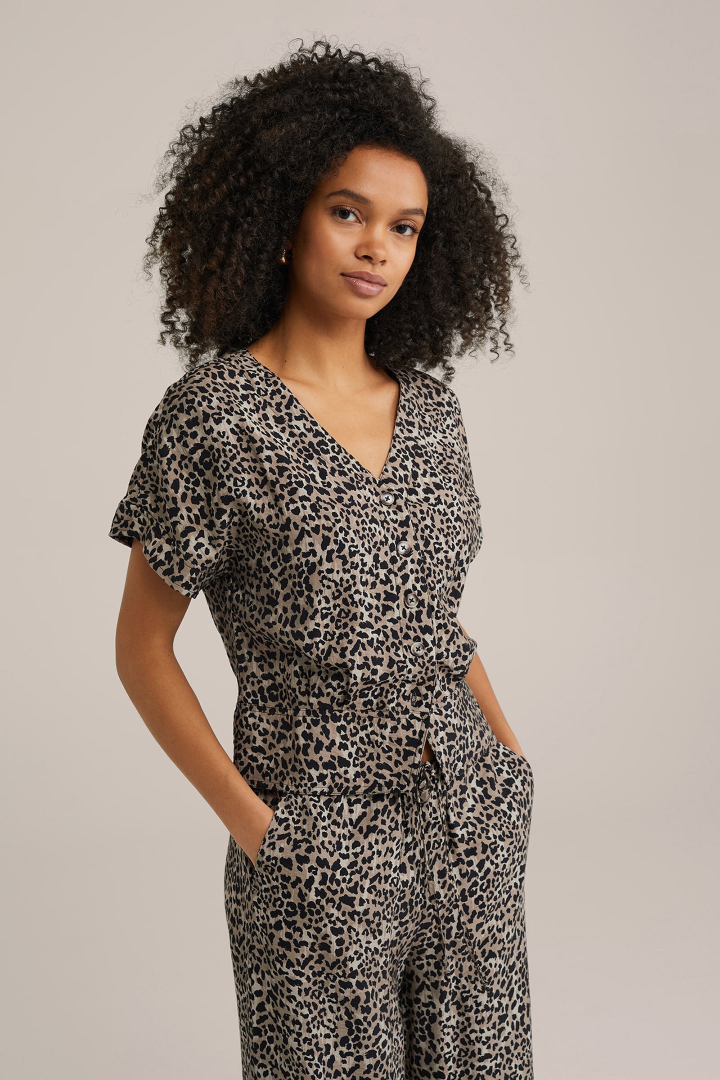 BLOUSE LIGHT BROWN 1