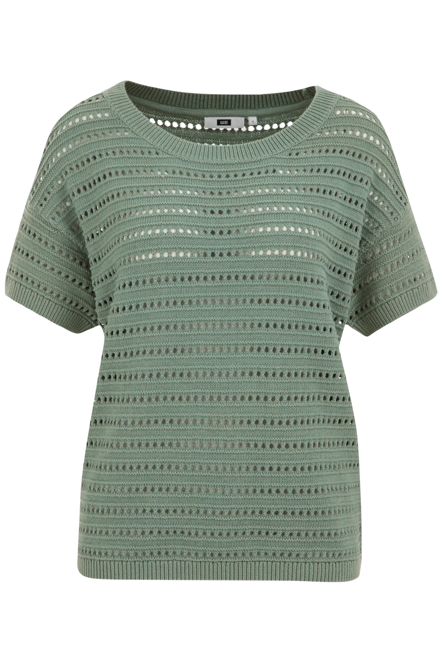 KNITTED PULLOVER LIGHT GREEN 4