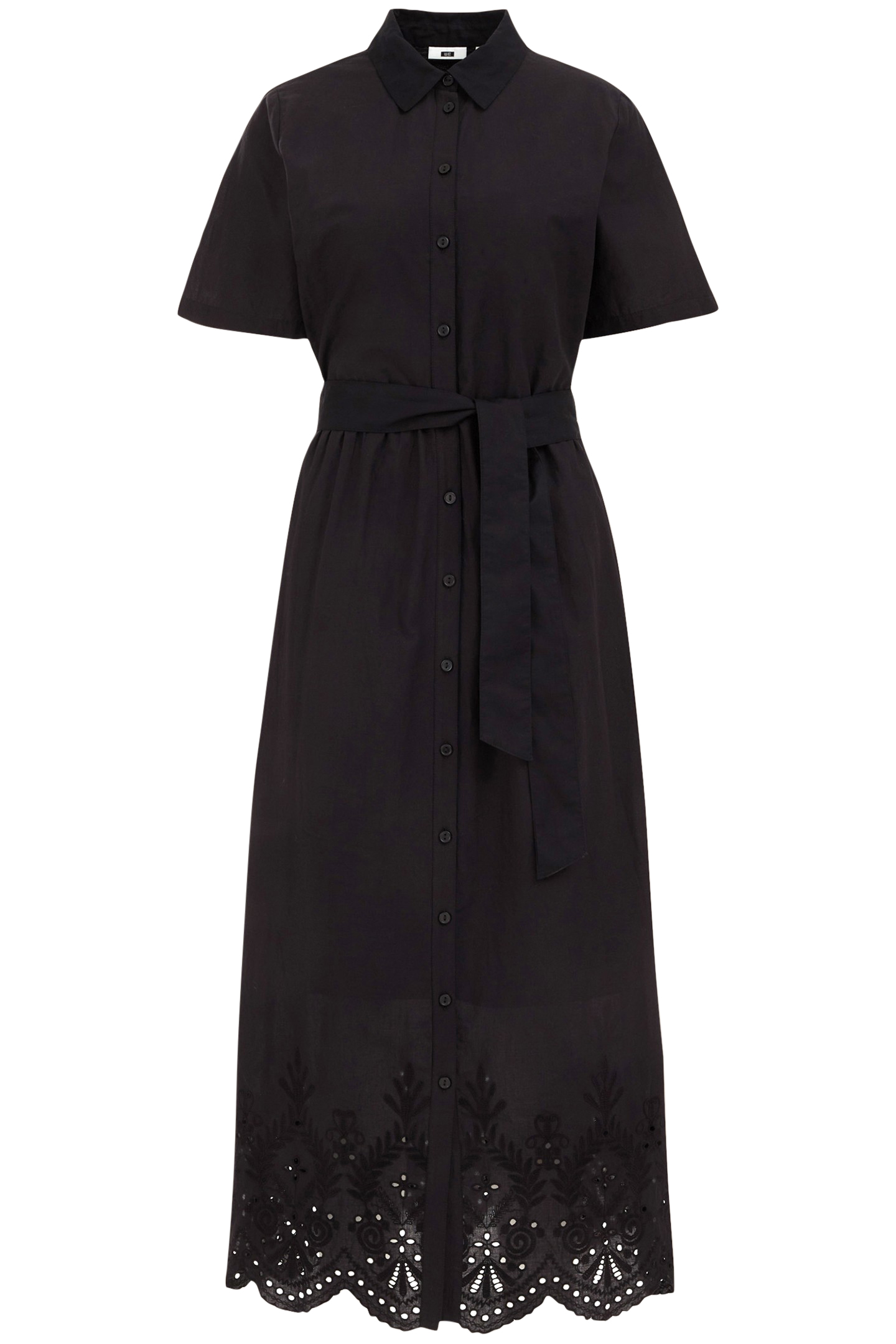 DRESS MID LENGTH BLACK 3